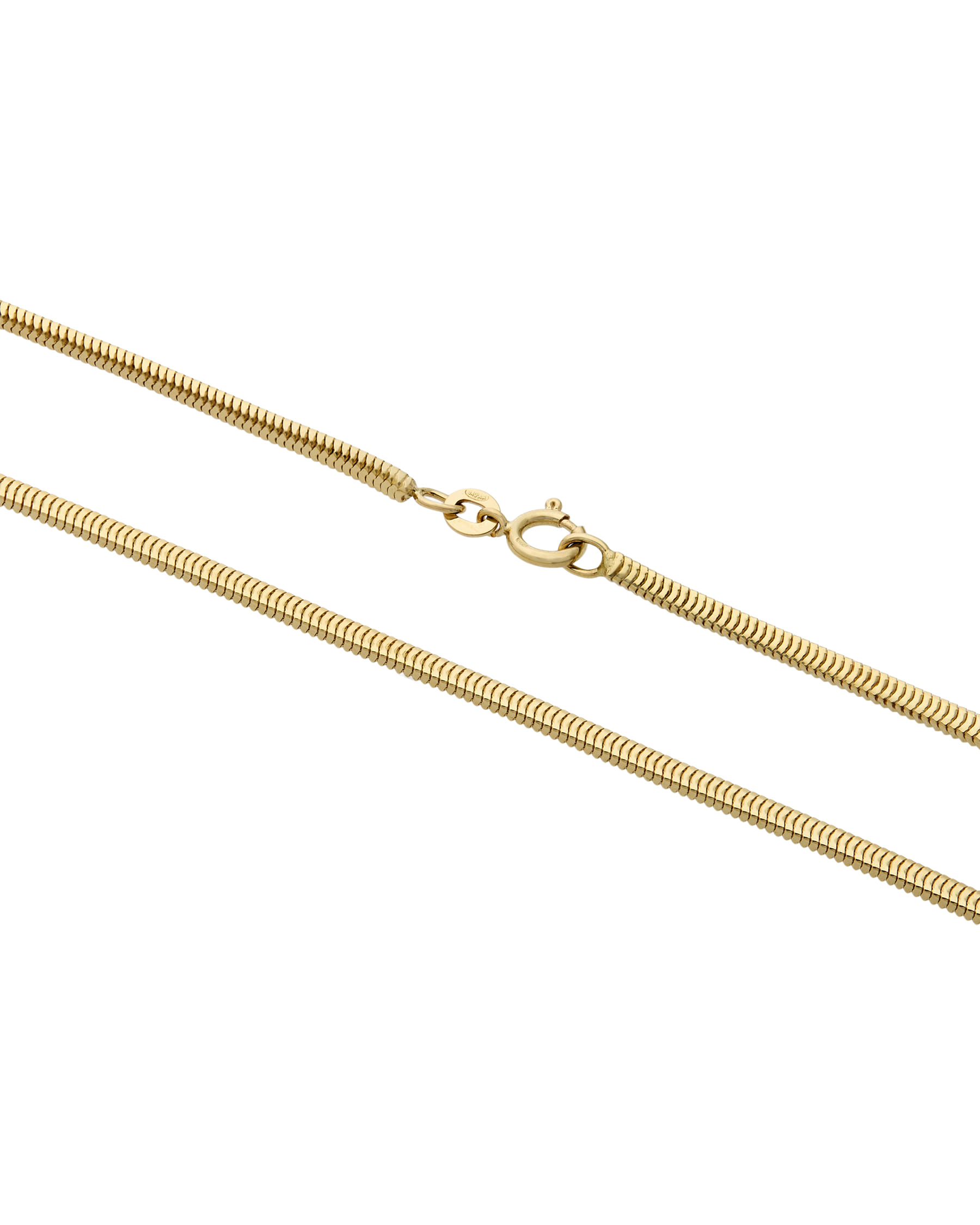 Collana snake in oro giallo-2