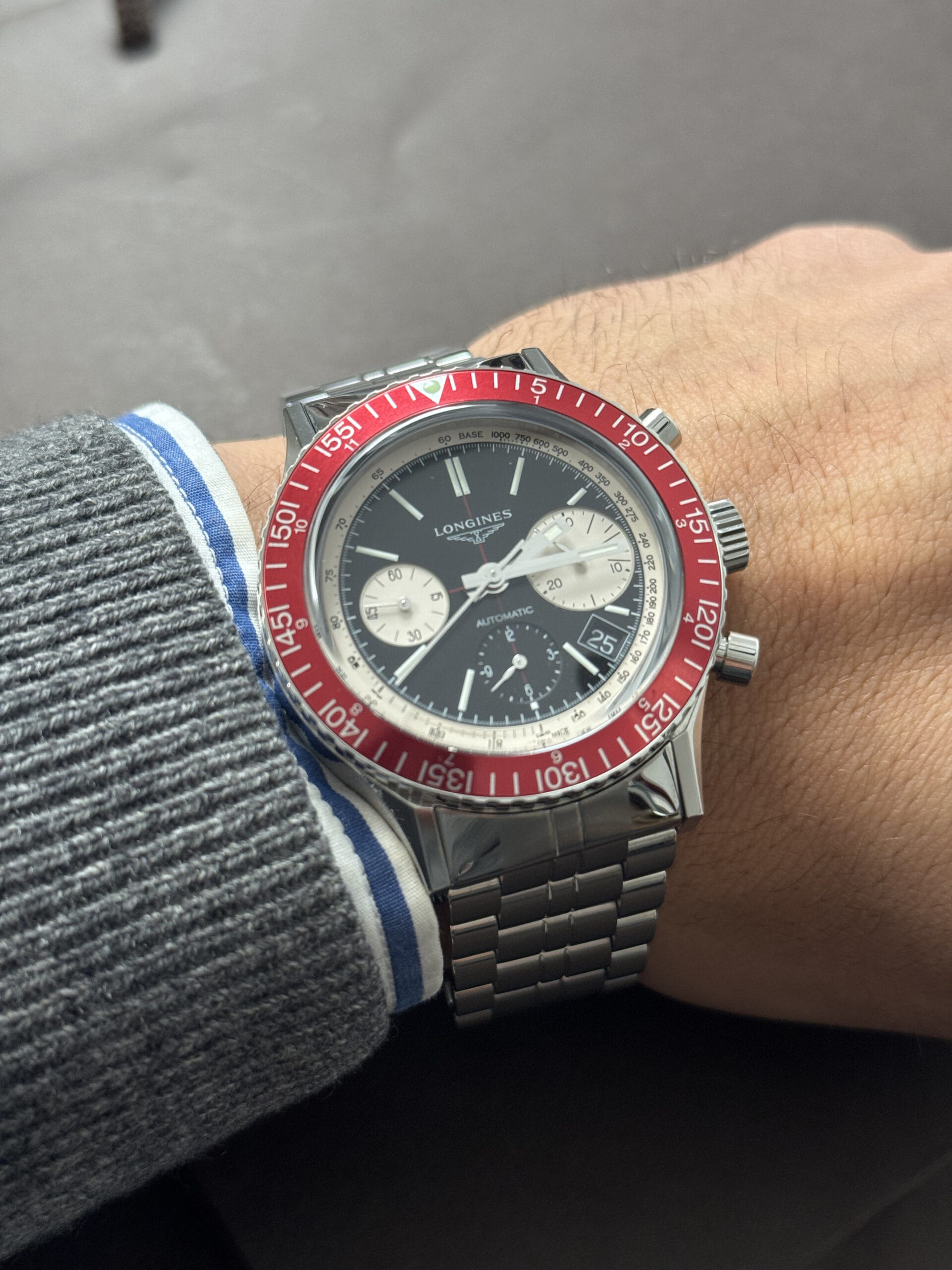Longines heritage diver 1967 ref l2.808.4.52.6 full set-9