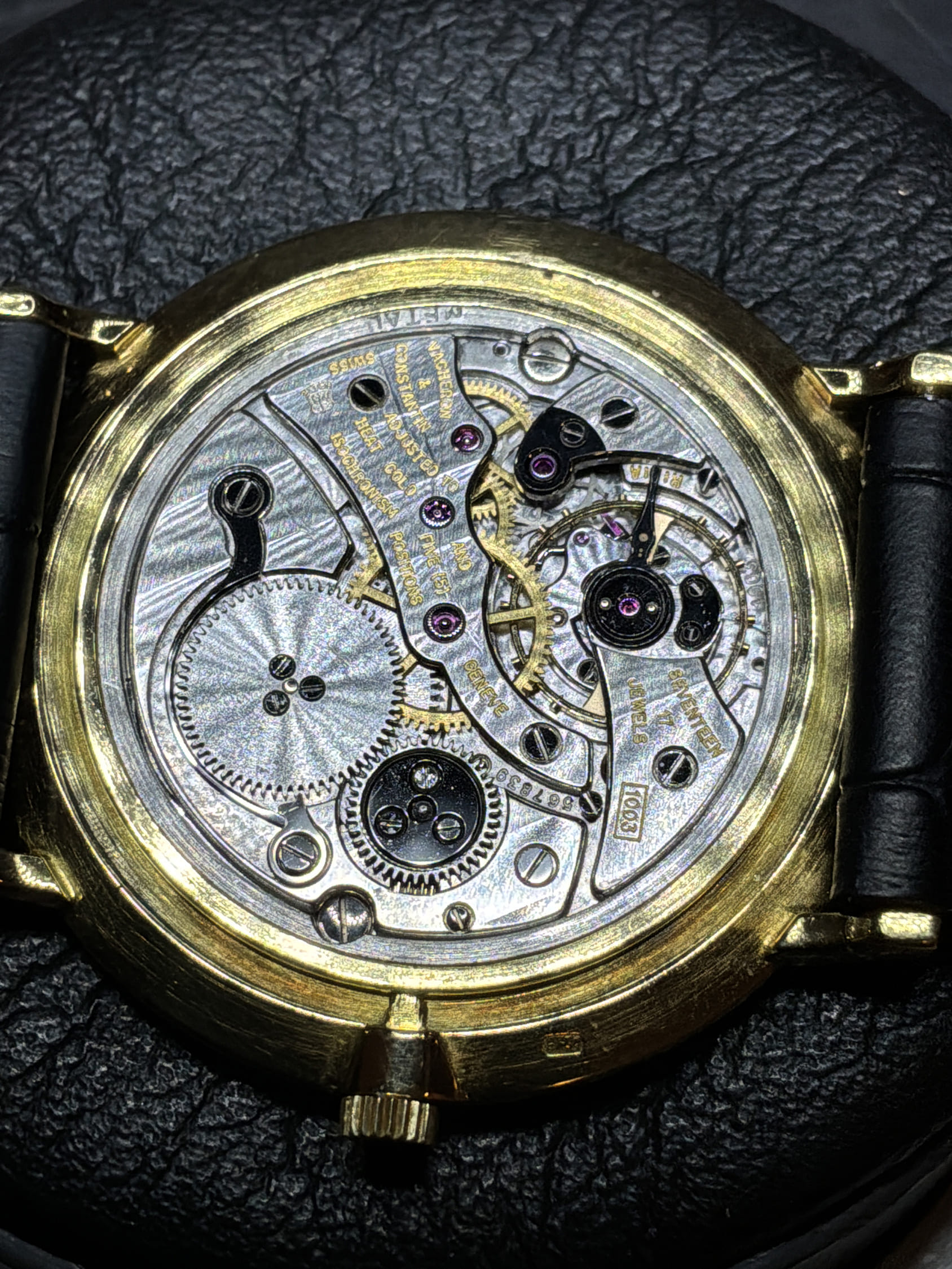 Vacheron constantin patrimony oro 18 kt 30 mm ref 6714-7