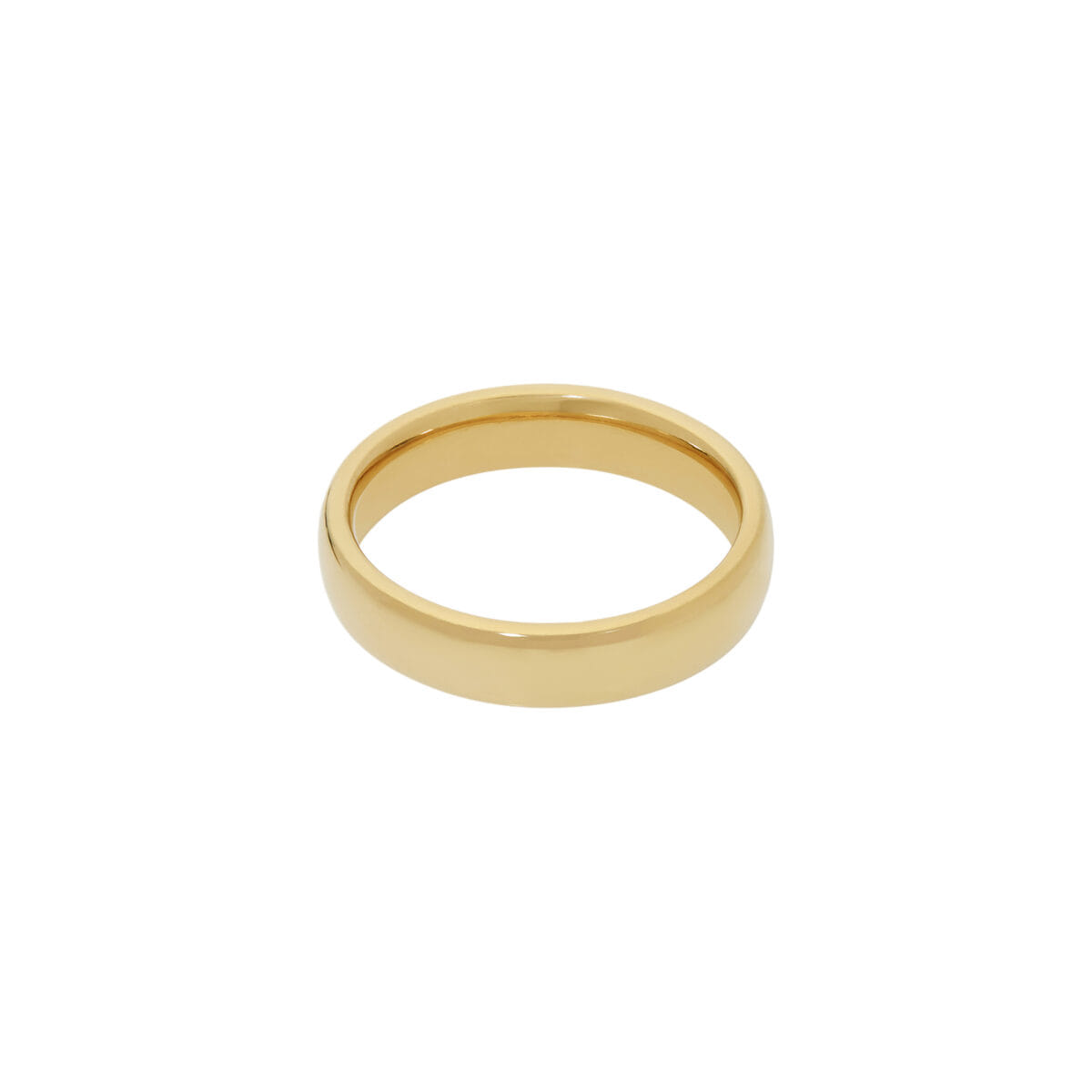 Fede salvini squadrata in oro giallo 4,90 mm-1