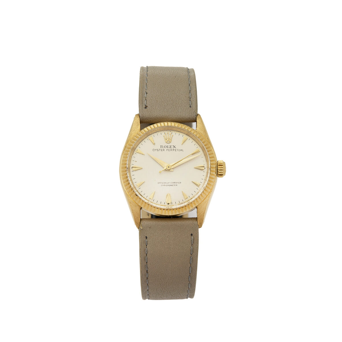 Rolex oyster perpetual medio 31 mm oro 18 kt-1