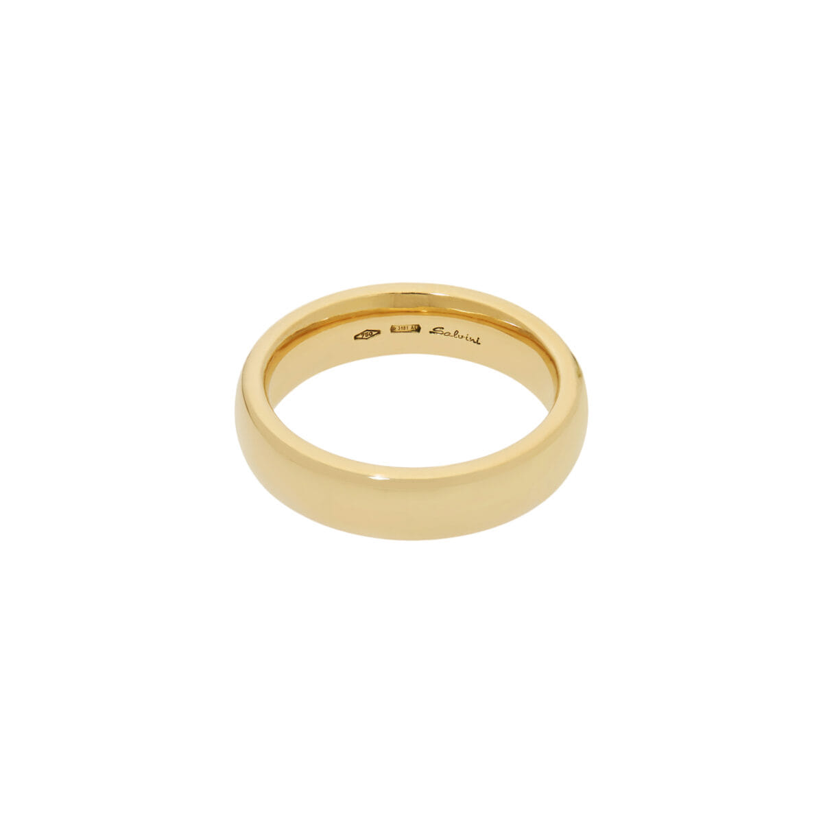Fede salvini squadrata oro giallo 4,90 mm-1