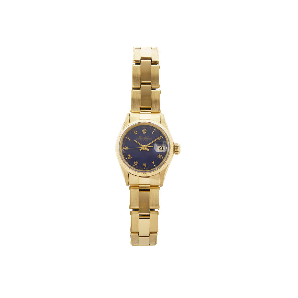 Rolex oyster perpetual lady date oro 18kt 26 mm ref 6517-1