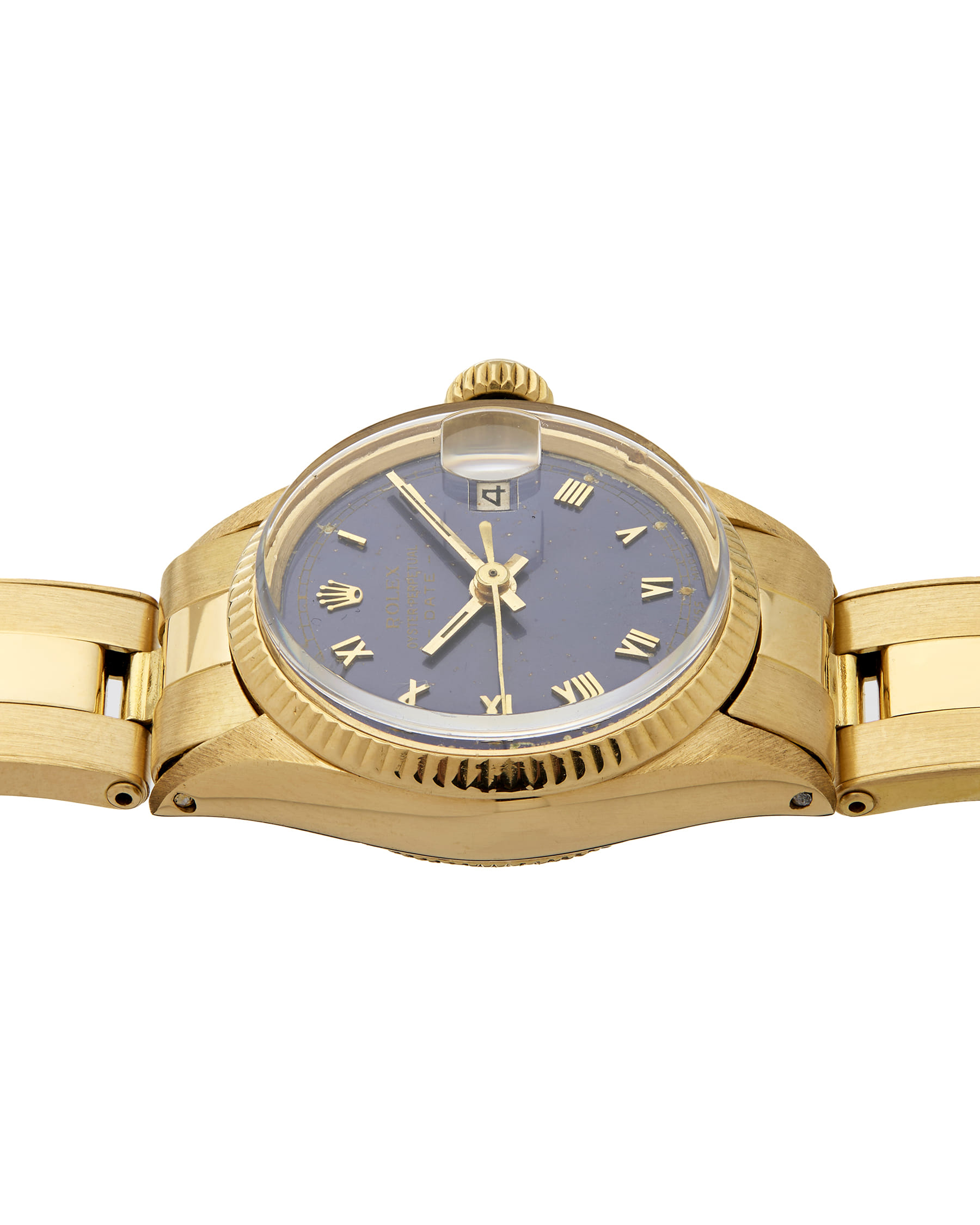 Rolex oyster perpetual lady date oro 18kt 26 mm ref 6517-3