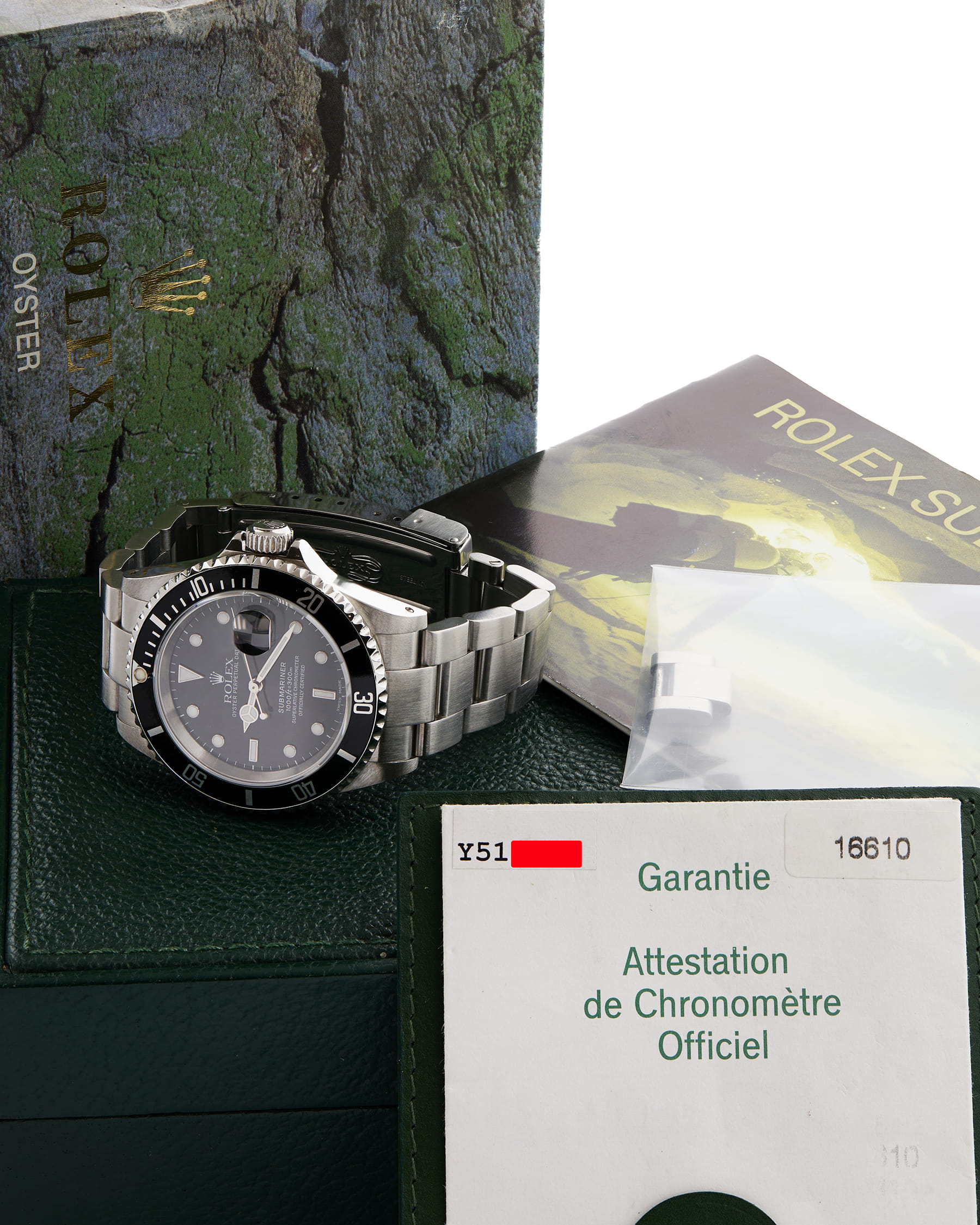 Rolex submariner date ref 16610-6