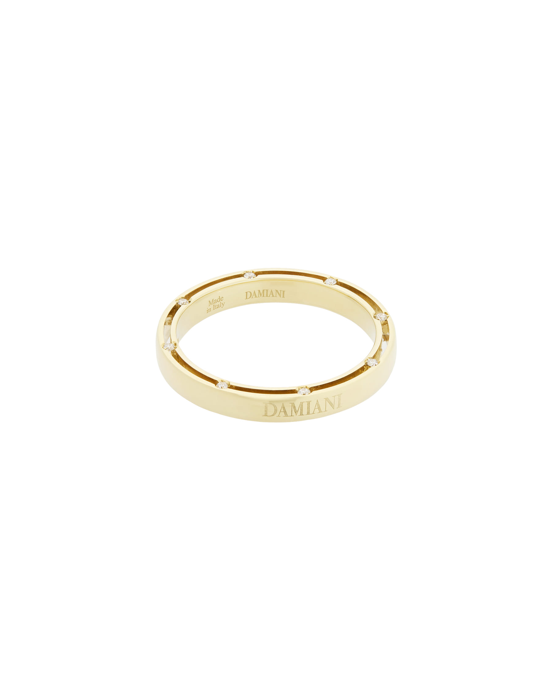 Fede damiani d.side in oro giallo con diamanti-1