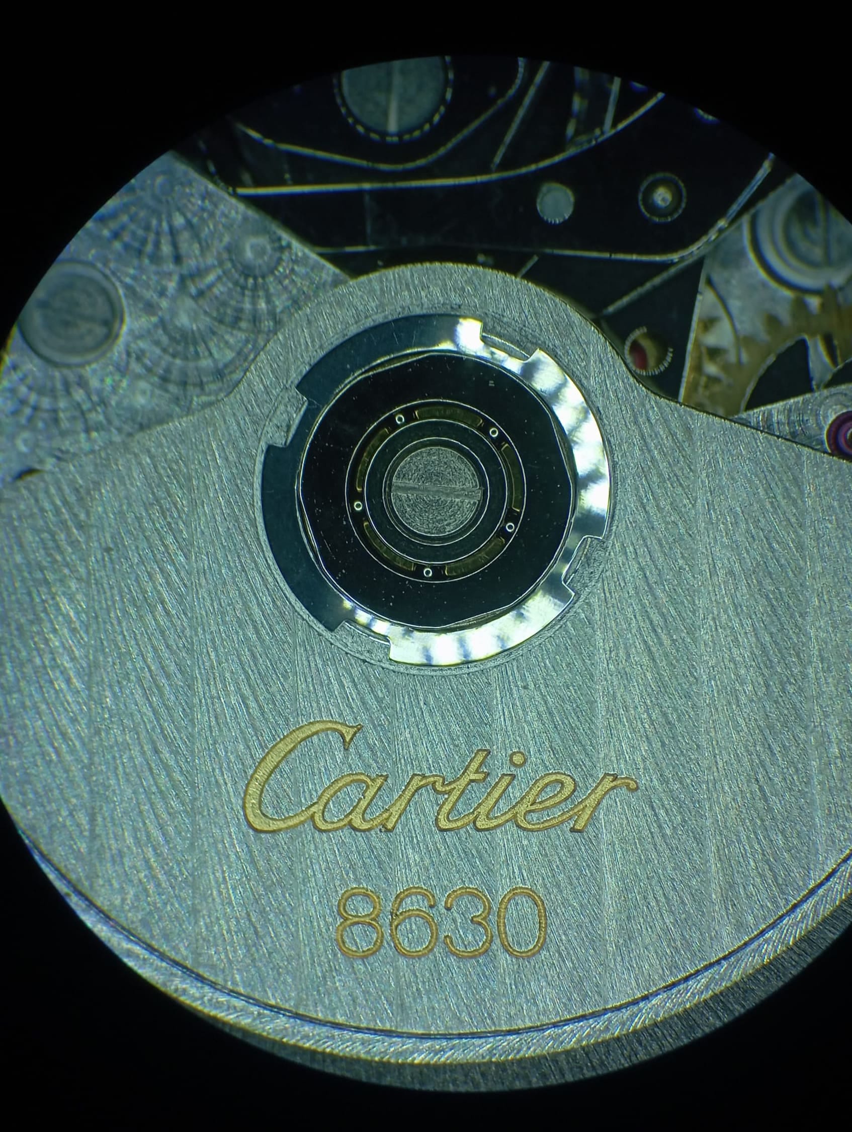 Cartier santos 100 xl chronograph ref 2740-8