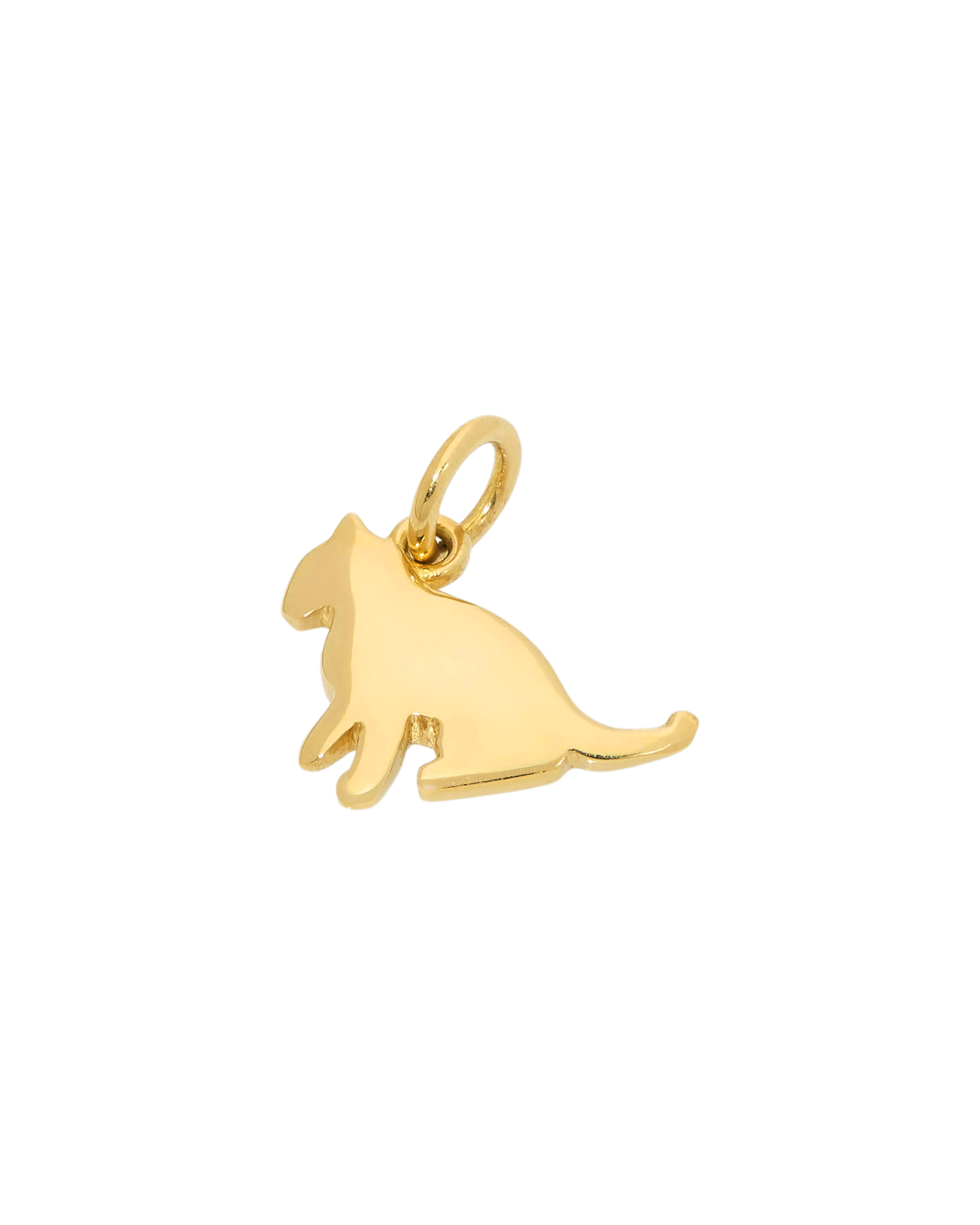 Ciondolo gatto dodo in oro giallo 18 kt-1