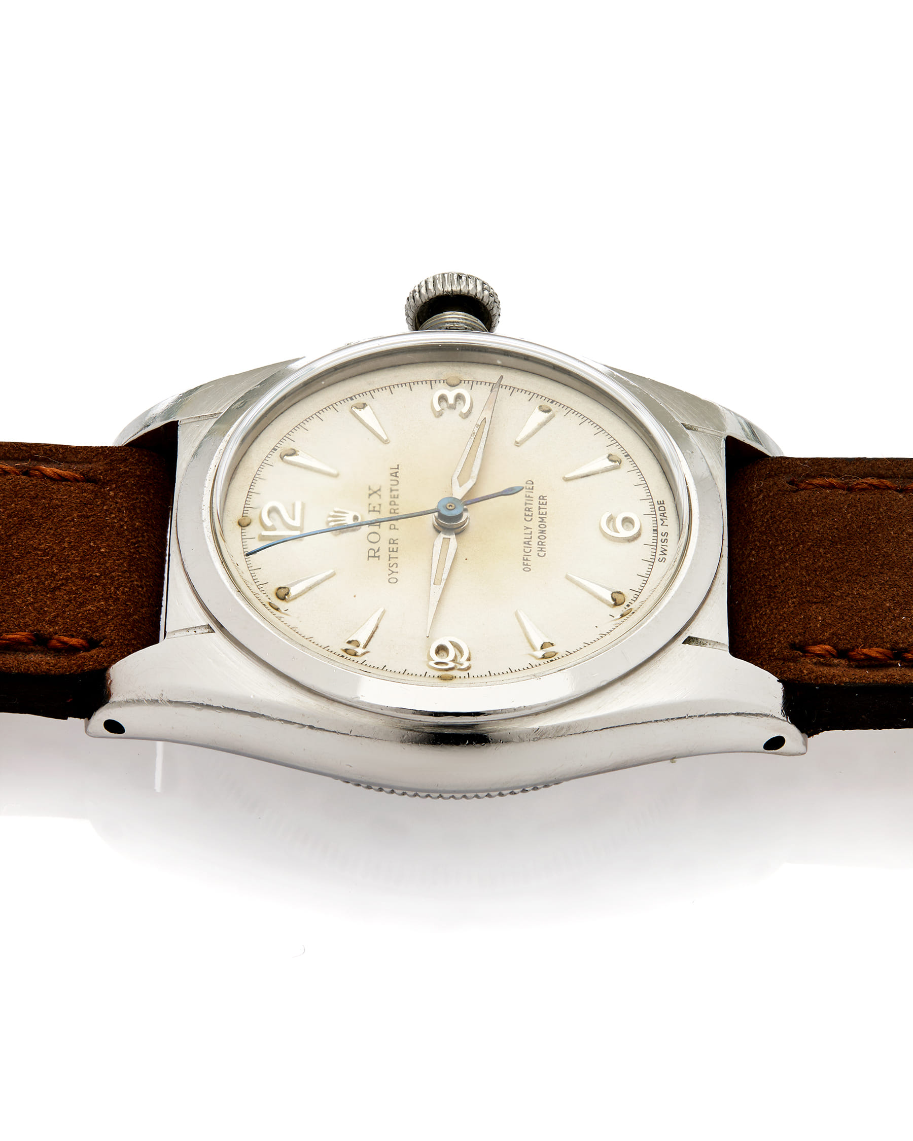 Rolex oyster perpetual bubbleback 32 mm ref 5055-3
