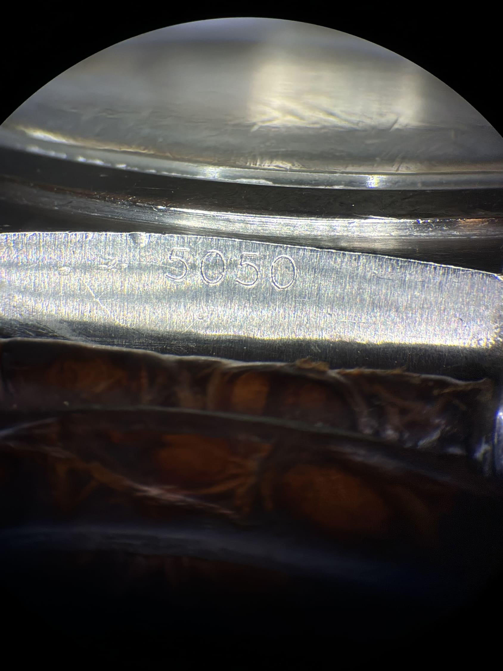 Rolex oyster perpetual bubbleback 32 mm ref 5055-7
