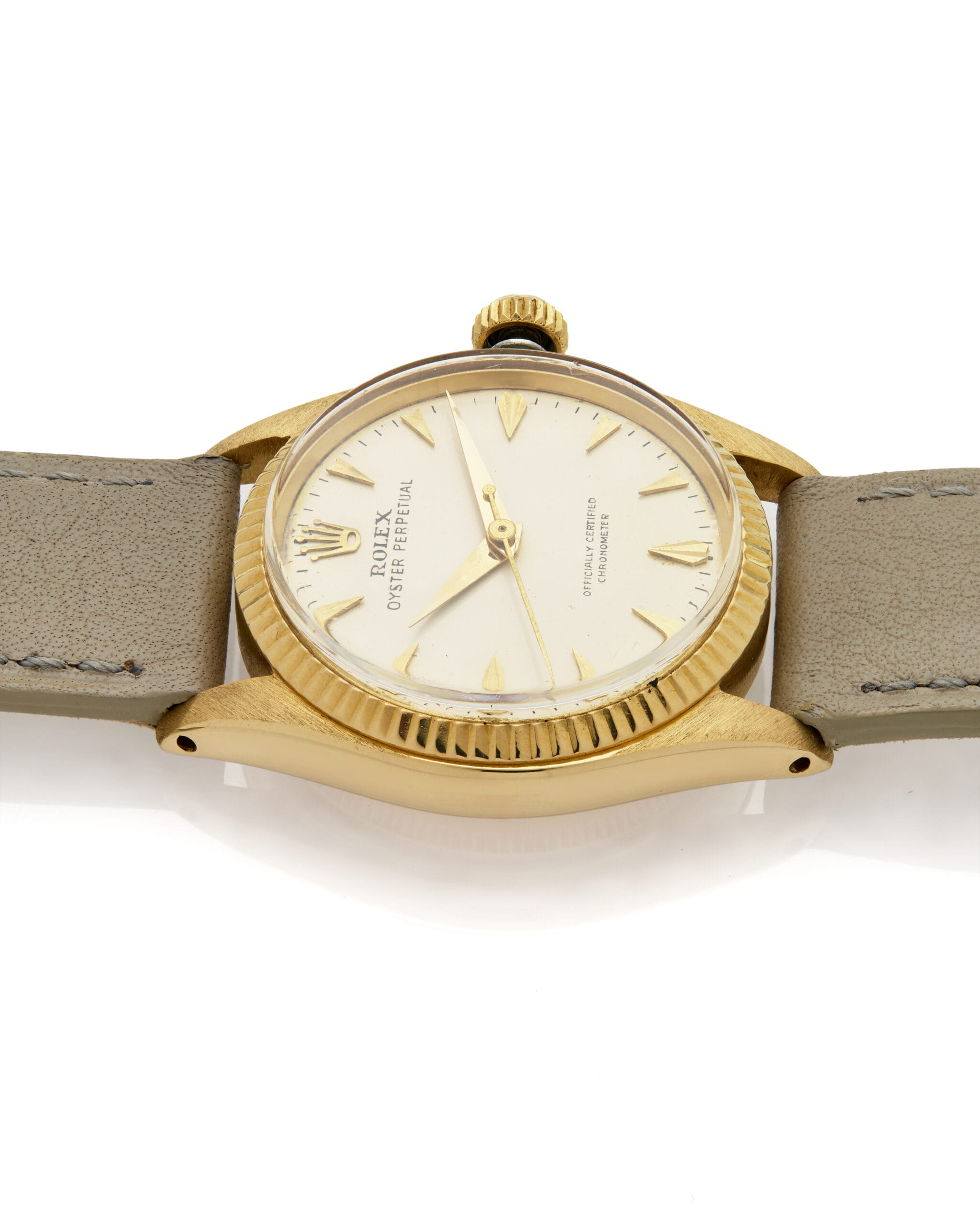 Rolex oyster perpetual medio 31 mm oro 18 kt-3