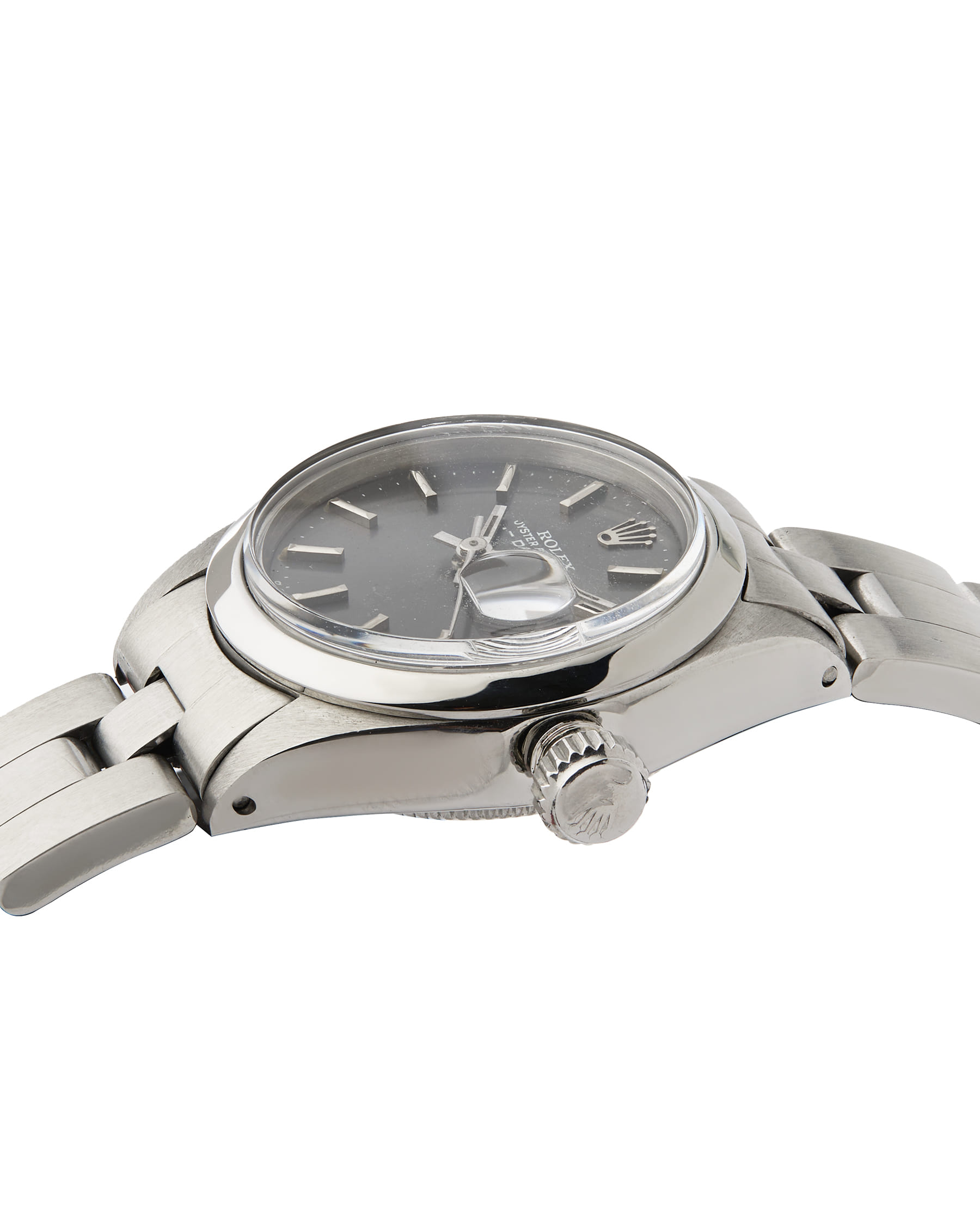 Rolex lady datejust 26mm grey dial ref 6916-4