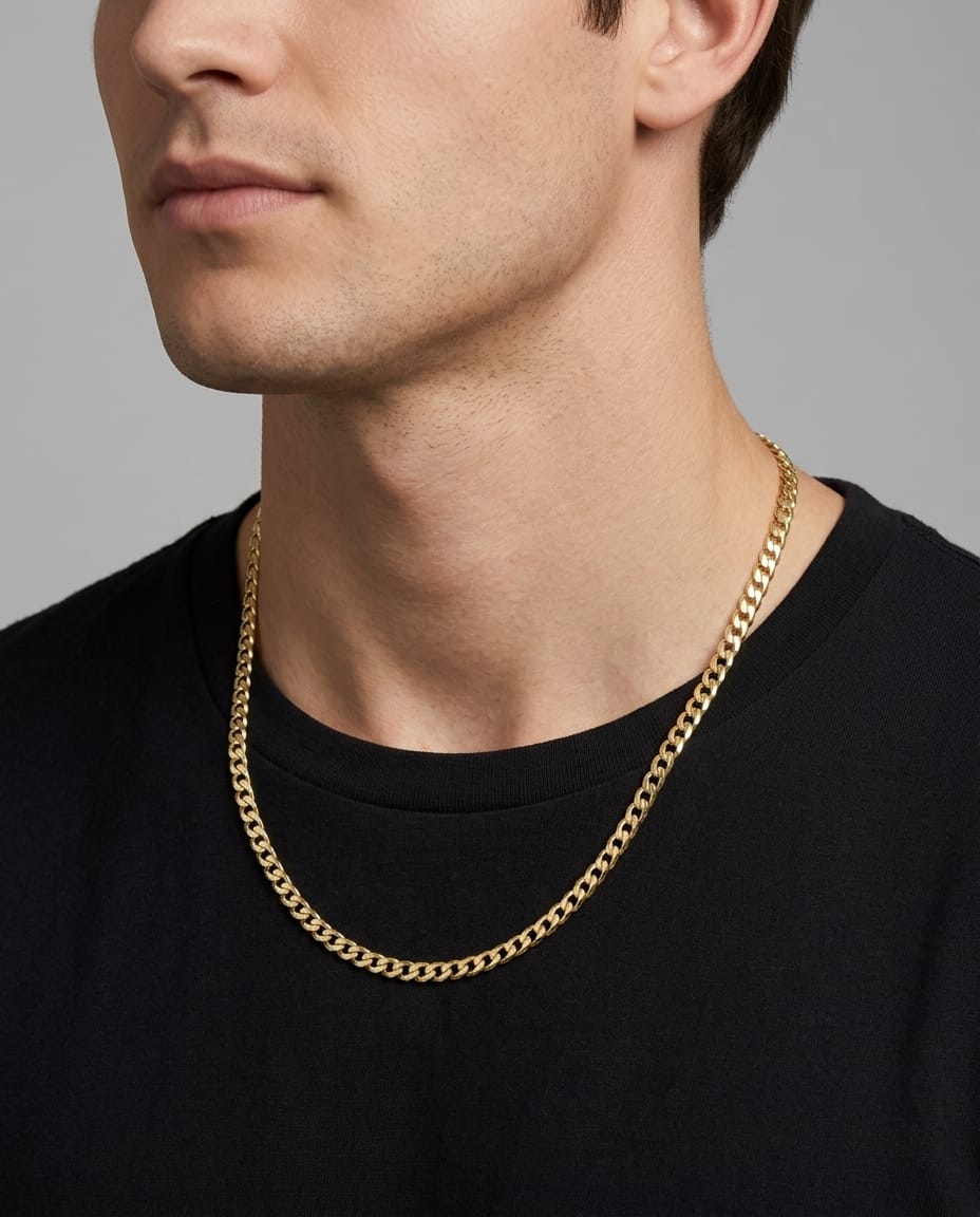 Collana groumettina in oro giallo 18 kt-3
