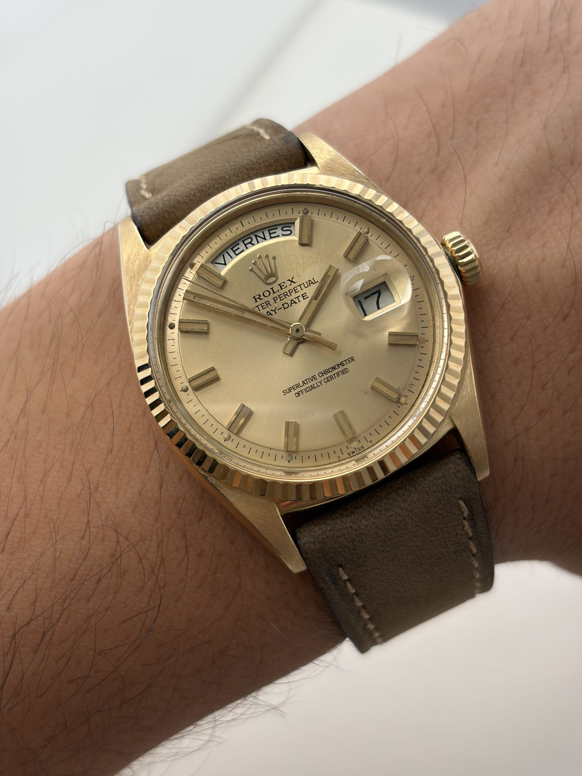 Rolex day date oro 18kt ref 1803-10