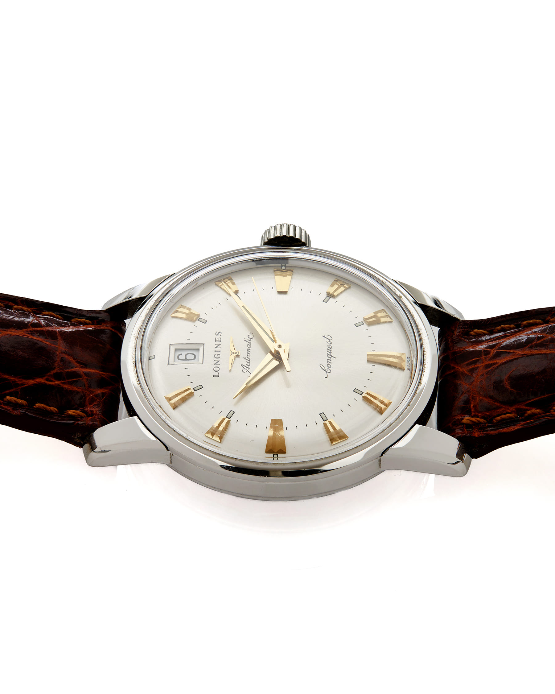 Longines conquest heritage automatic 35mm fullset ref l.611.4.75-3