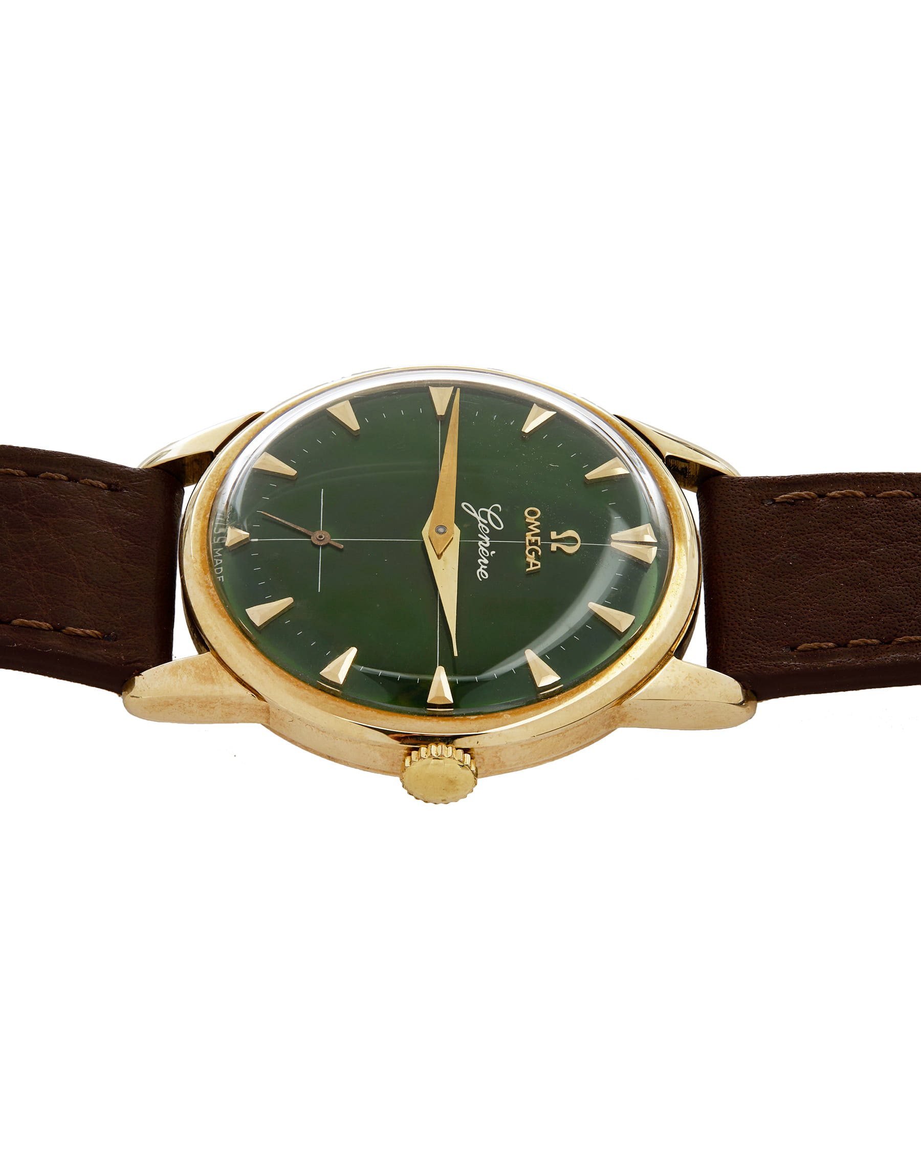 Omega genève gold 9kt 34 mm cal 267-4