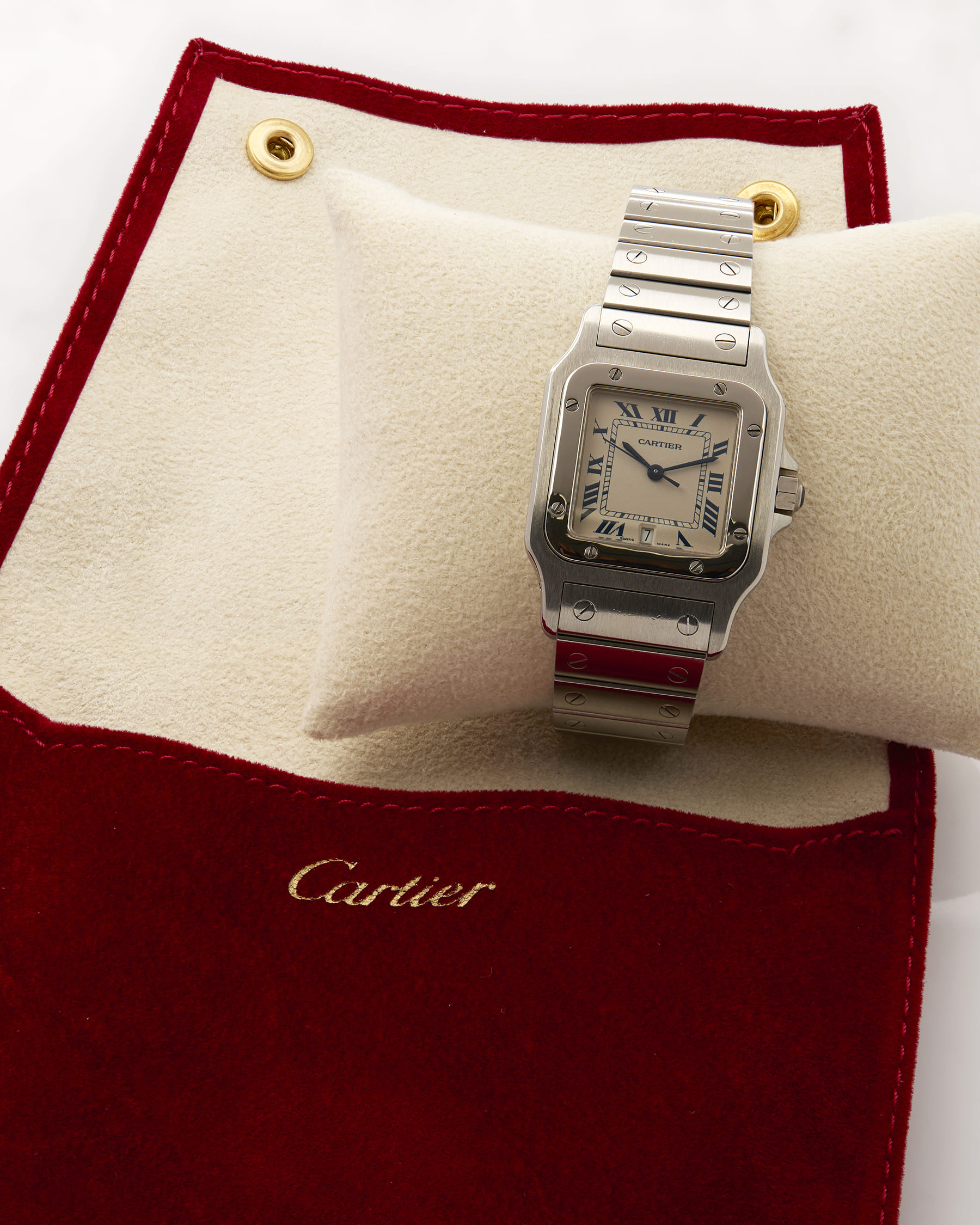 Cartier santos galbée ref 1564-6