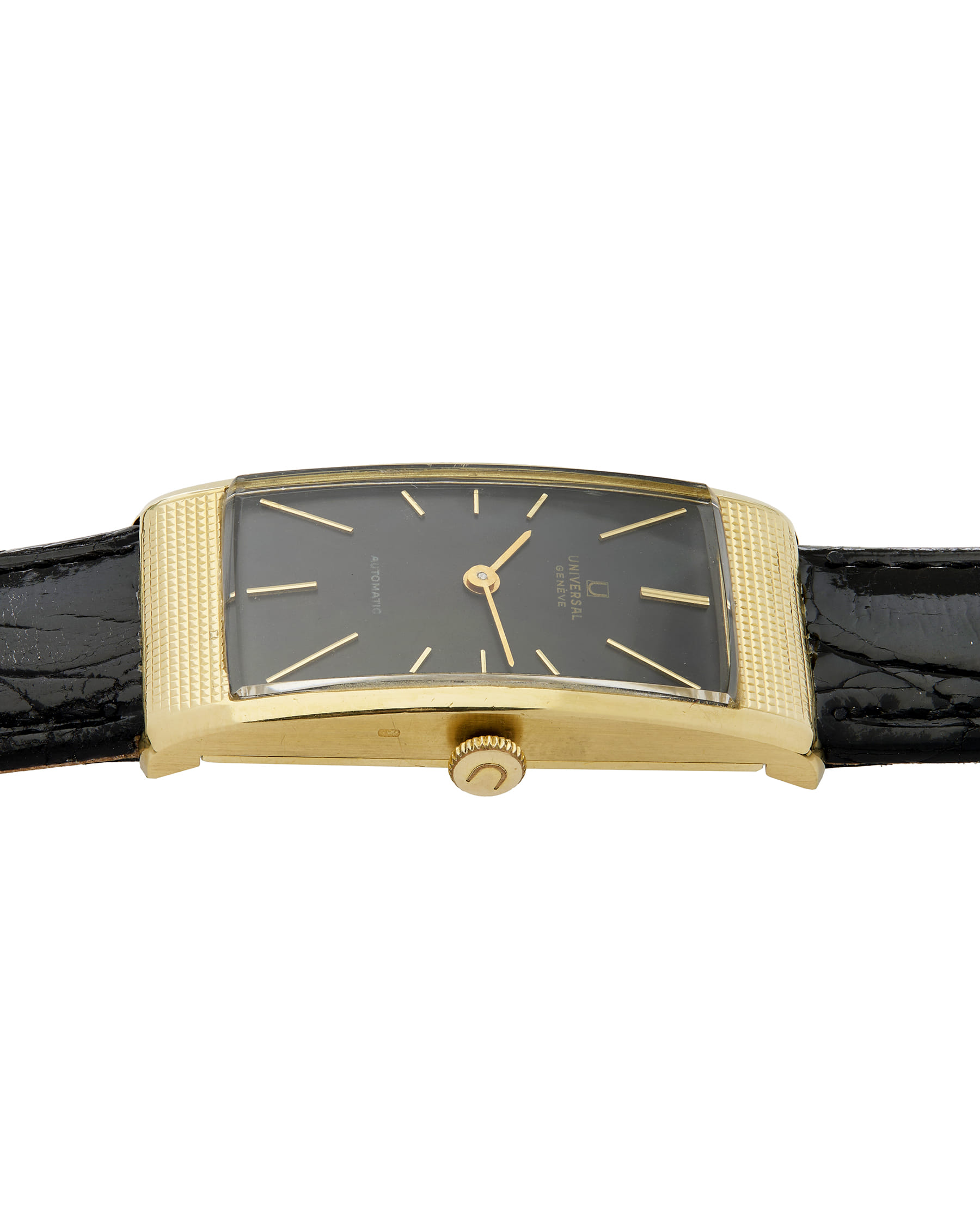 Universal genève vintage tank automatic 18 kt-4