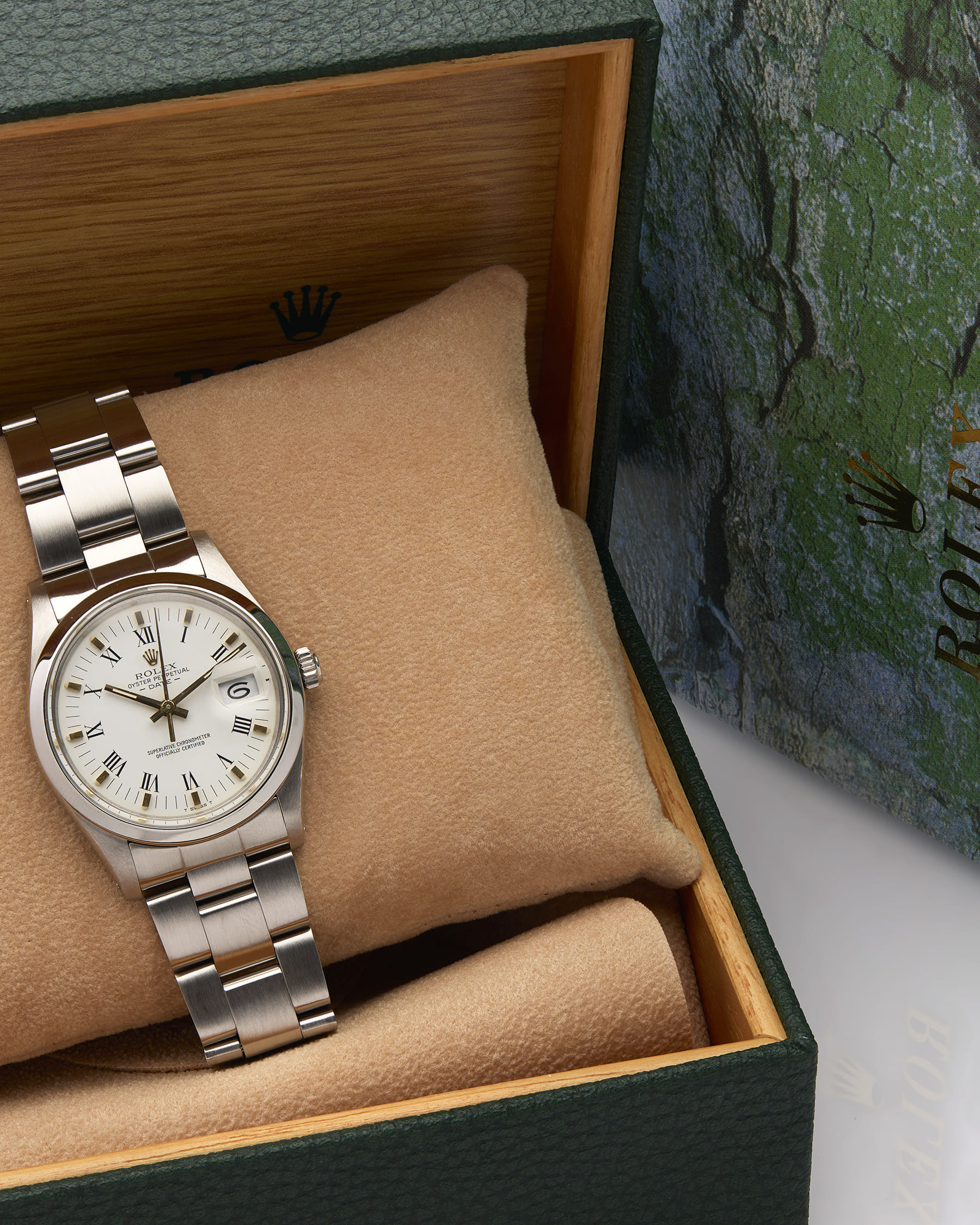Rolex oyster perpetual date 34 mm ref 15000-6