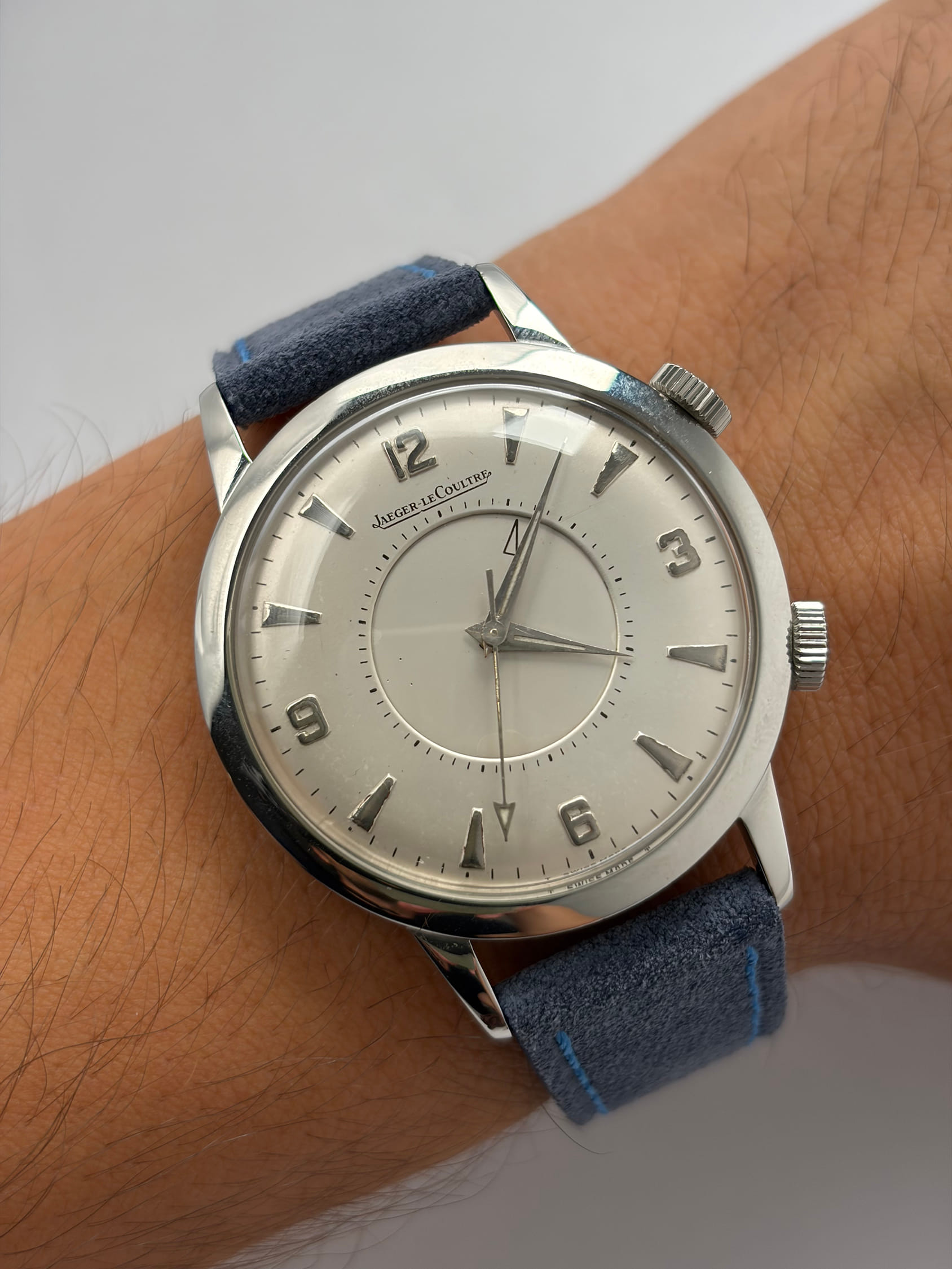 Jaeger-lecoultre memovox vintage automatic 37 mm no date ref e855-9