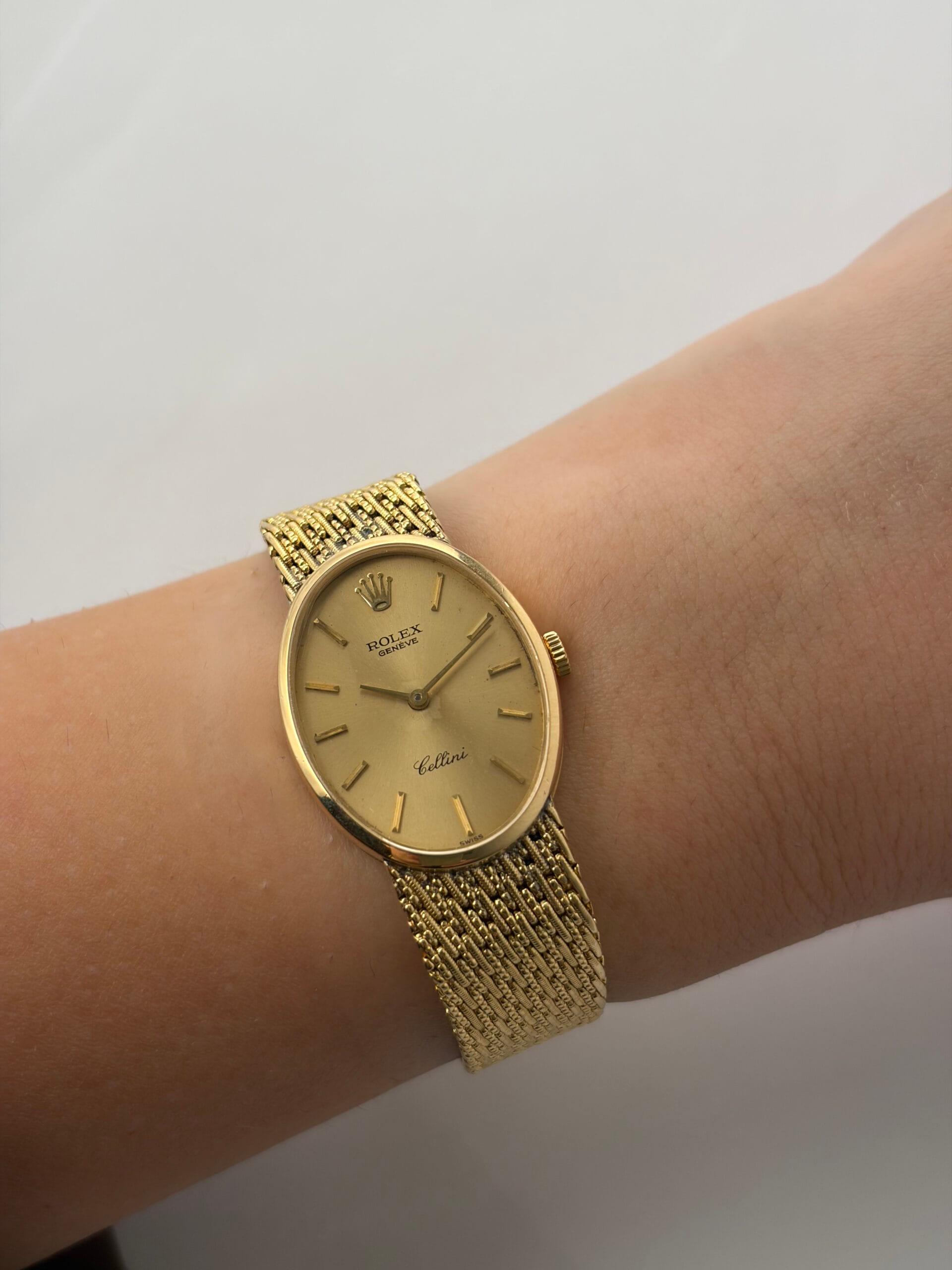 Rolex cellini gold 18kt ref 4110-10