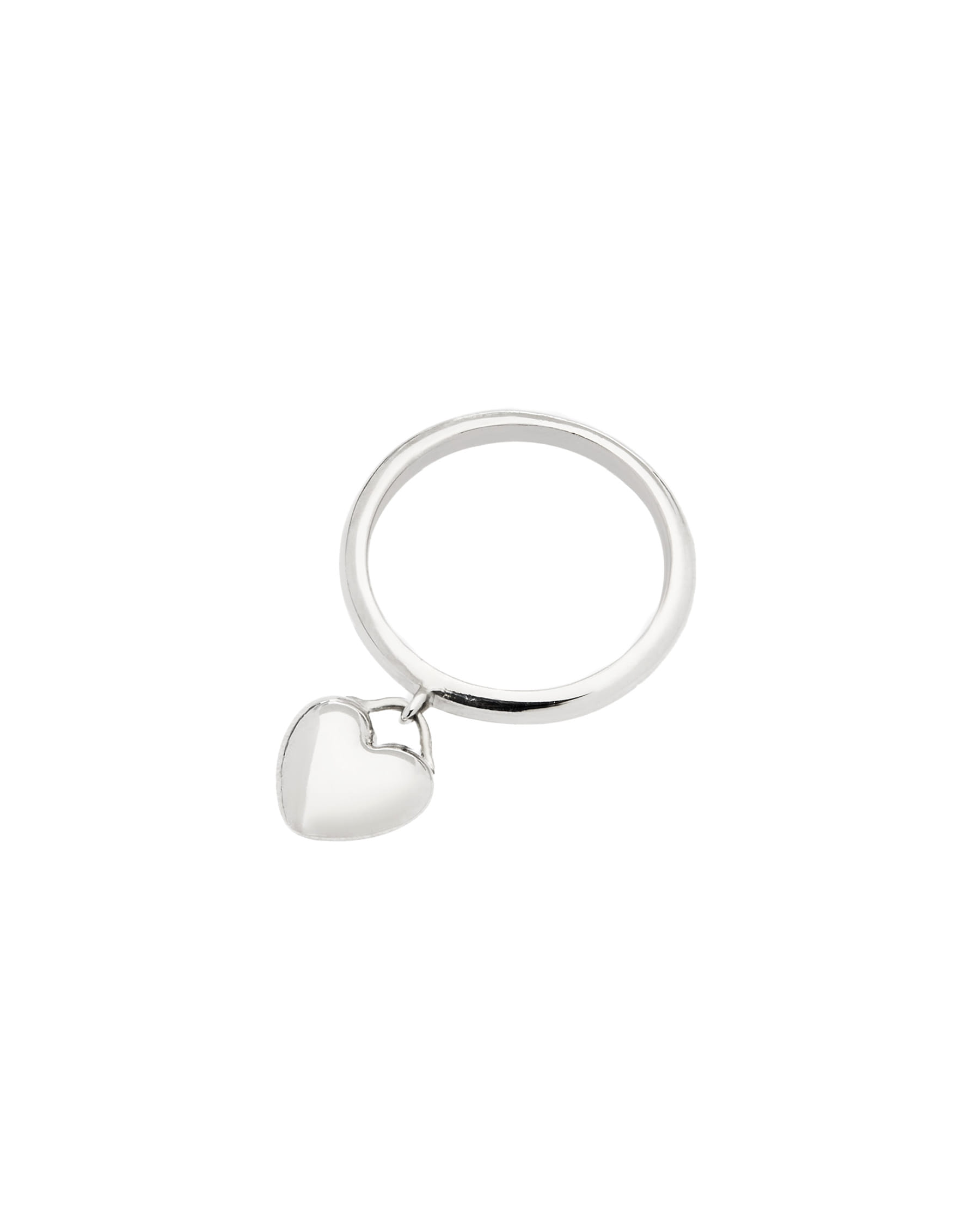 Anello tiffany heart lock 3p in oro bianco con diamanti-2