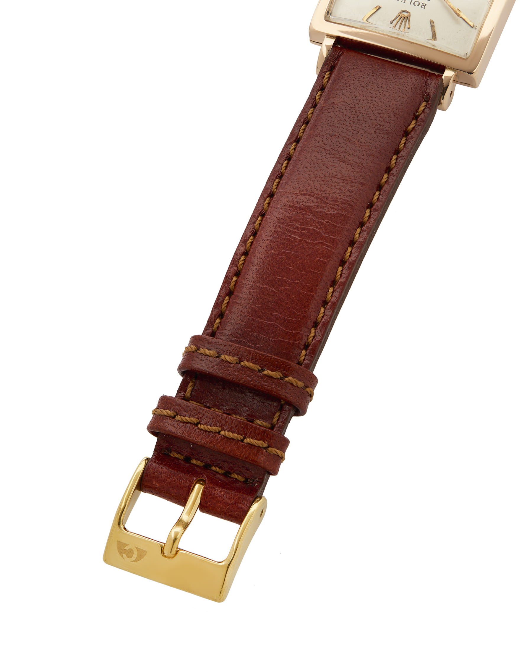 Rolex precision square vintage rose gold 14kt ref 4470-6