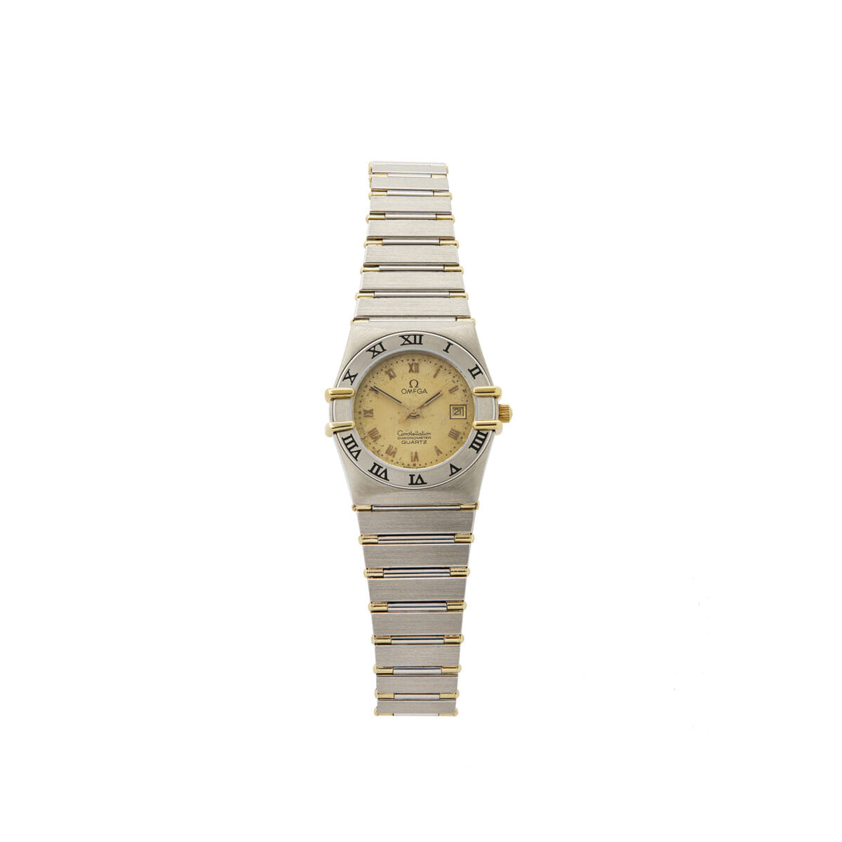 Omega constellation quartz date 26mm ref 598.00003-1