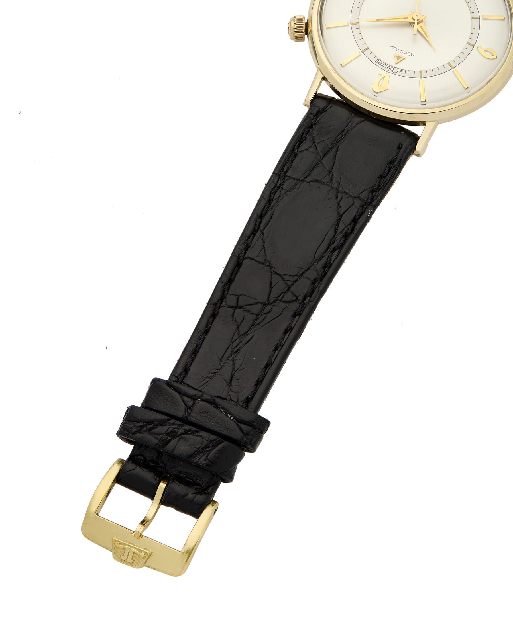 Lecoultre memovox date calibre k911 case 10k gold filled-6