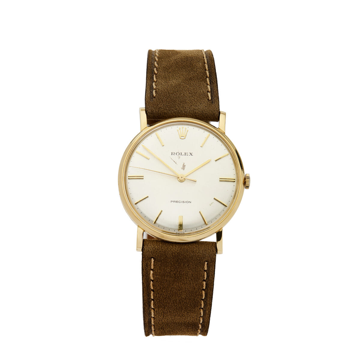 Rolex precision gold 18kt 34 mm ref 9659-1