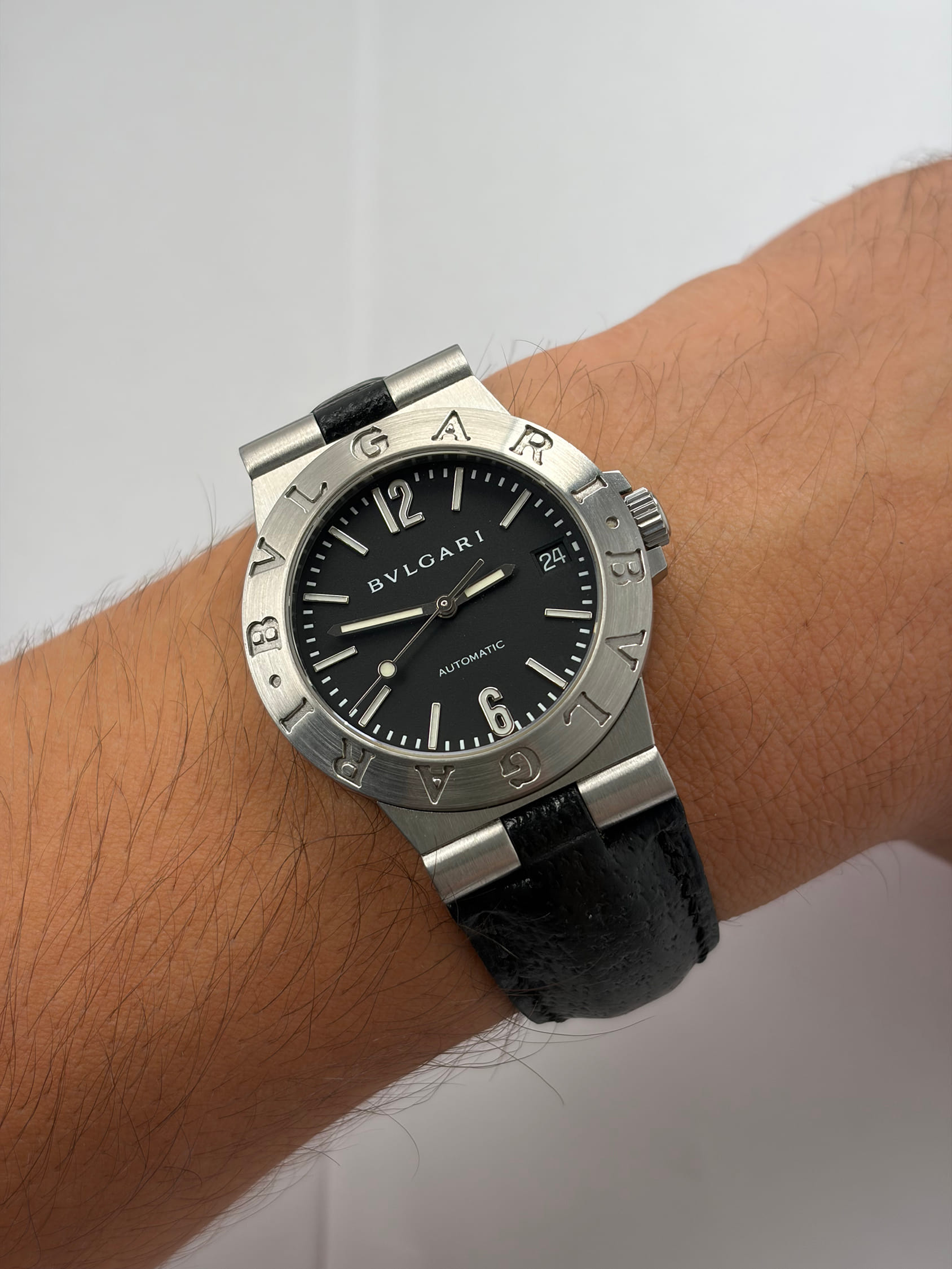 Bulgari diagono automatic 35 mm ref lcv35s-9