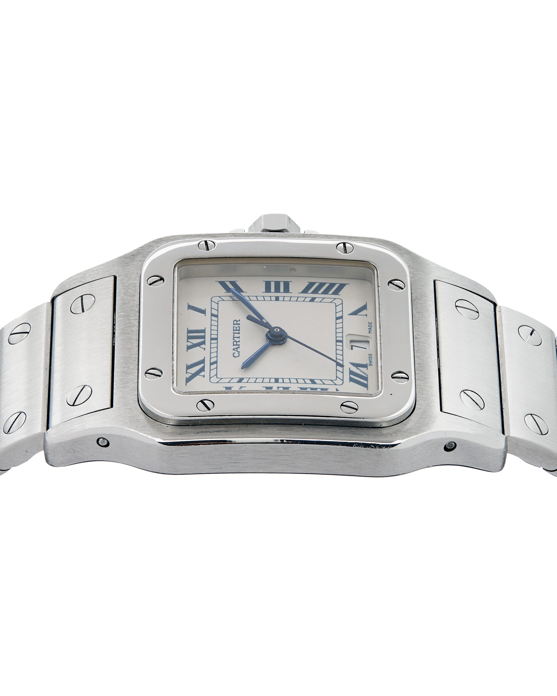 Cartier santos galbée ref 1564-3