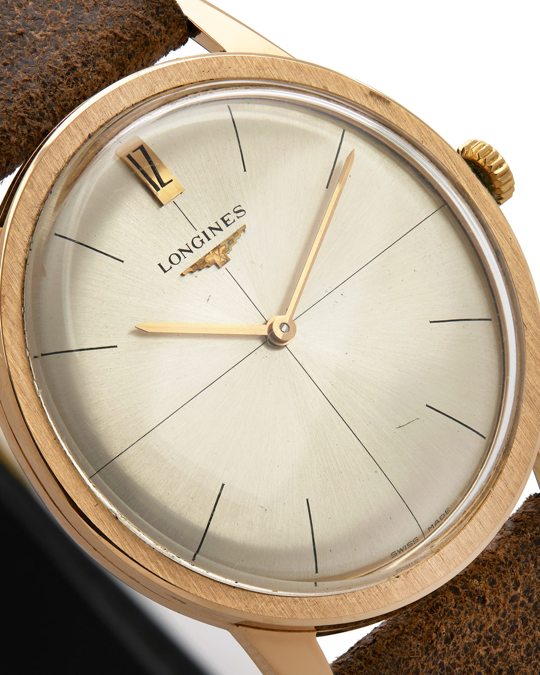 Longines calatrava classic vintage pink gold ref 7323-2