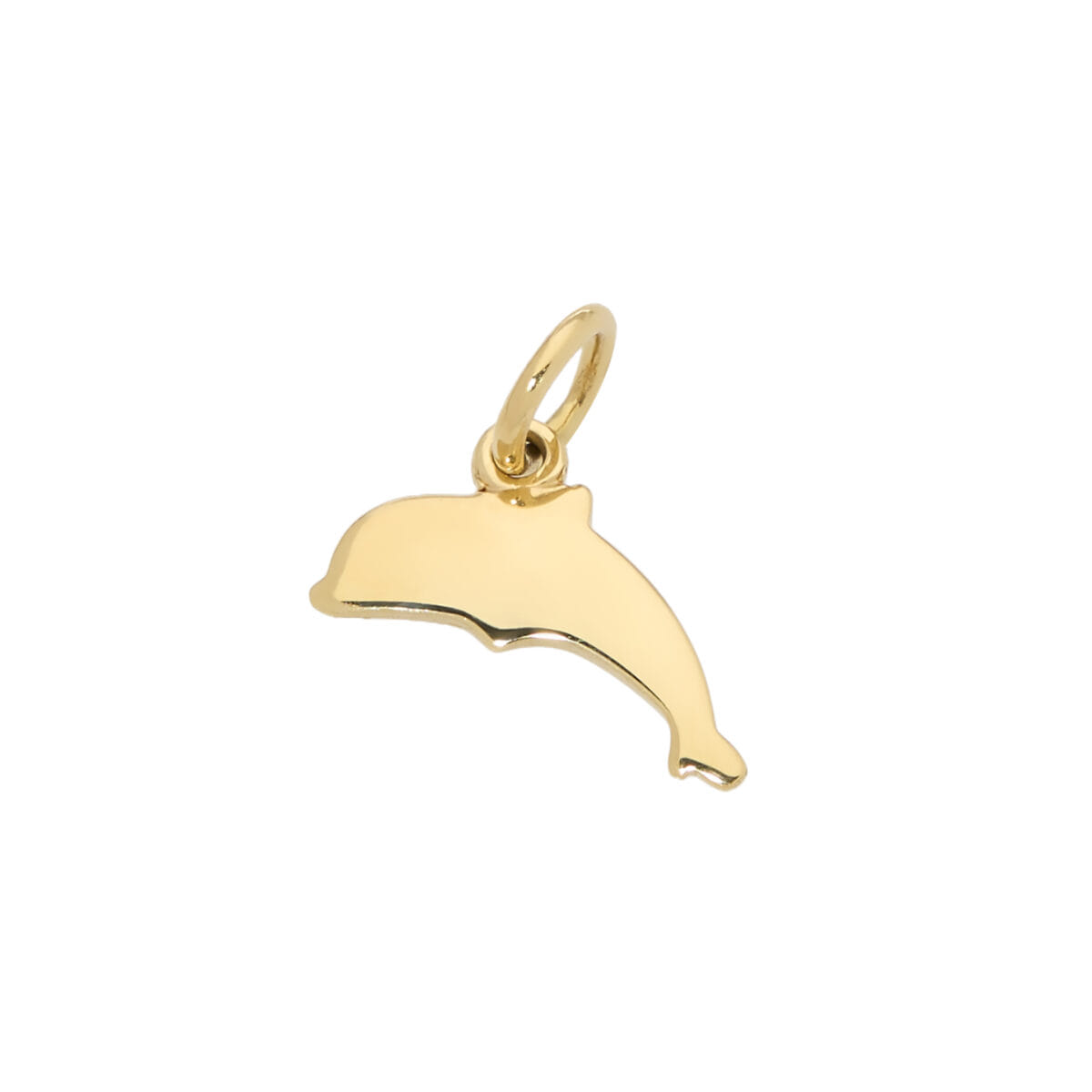 Ciondolo dodo delfino in oro giallo 18 kt-1