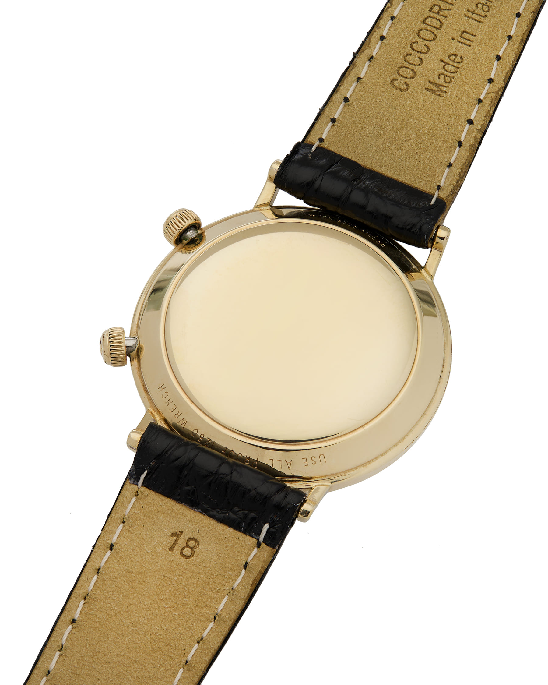 Lecoultre memovox date calibre k911 case 10k gold filled-5