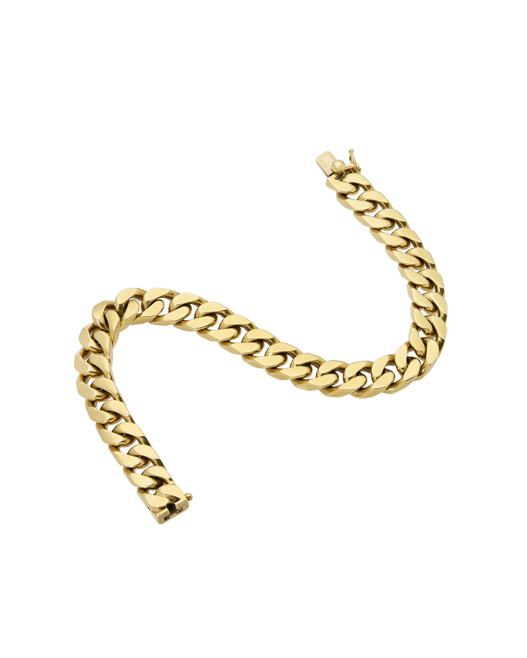 Bracciale bulgari maglia groumette in oro giallo-2