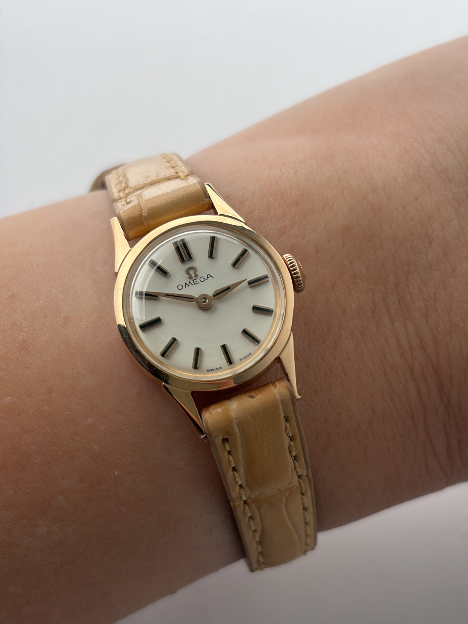 Omega lady rose gold 18kt-9