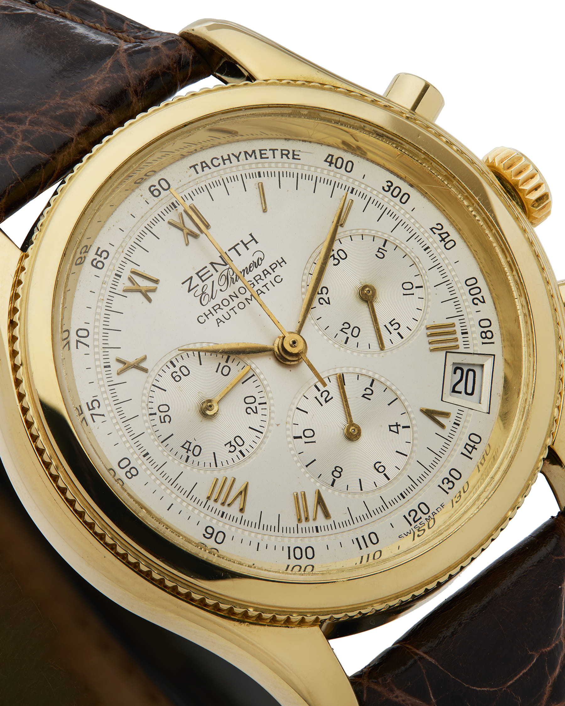 Zenith el primero chronograph oro 18kt ref 06210400-2