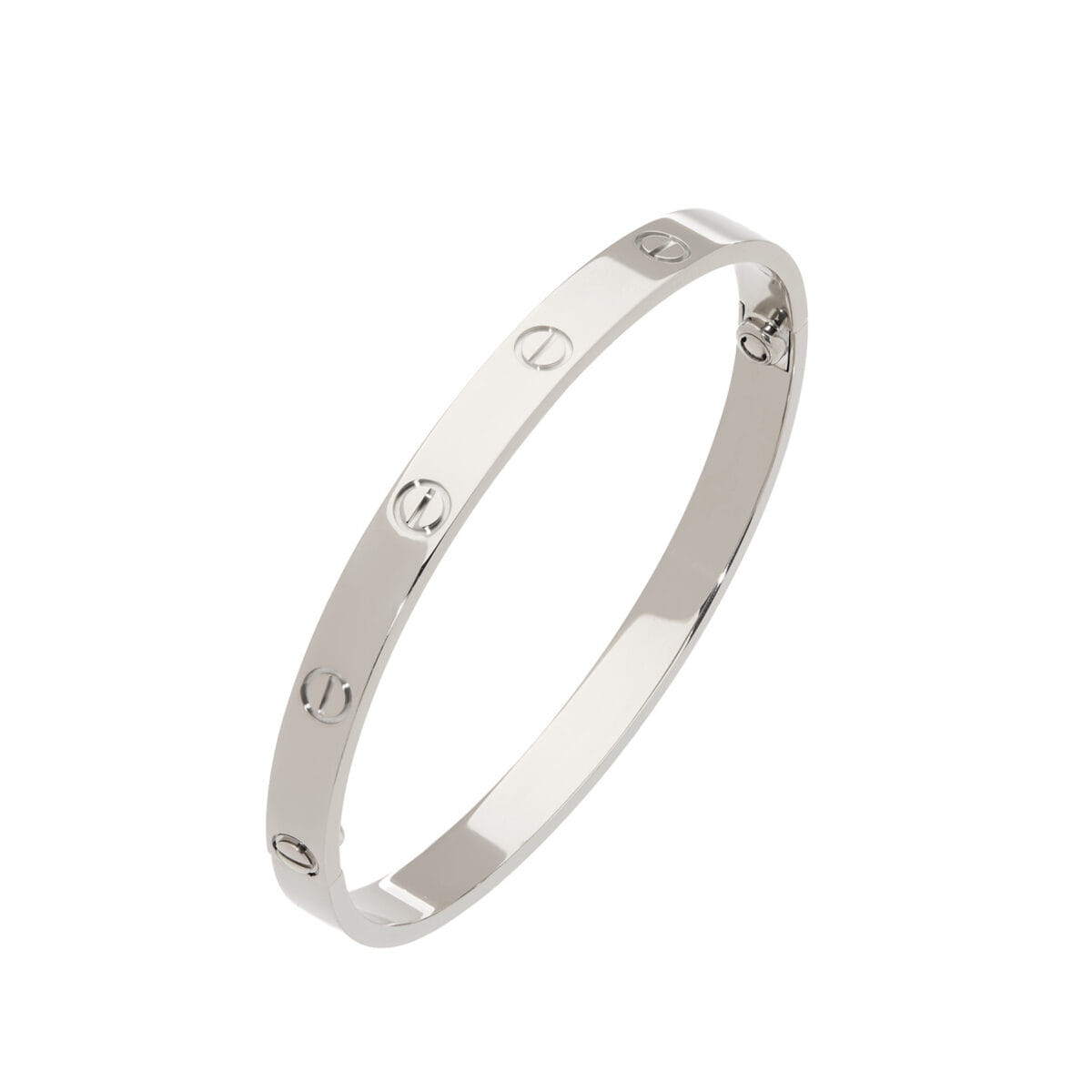 Bracciale cartier love oro bianco larghezza 6,3mm-1
