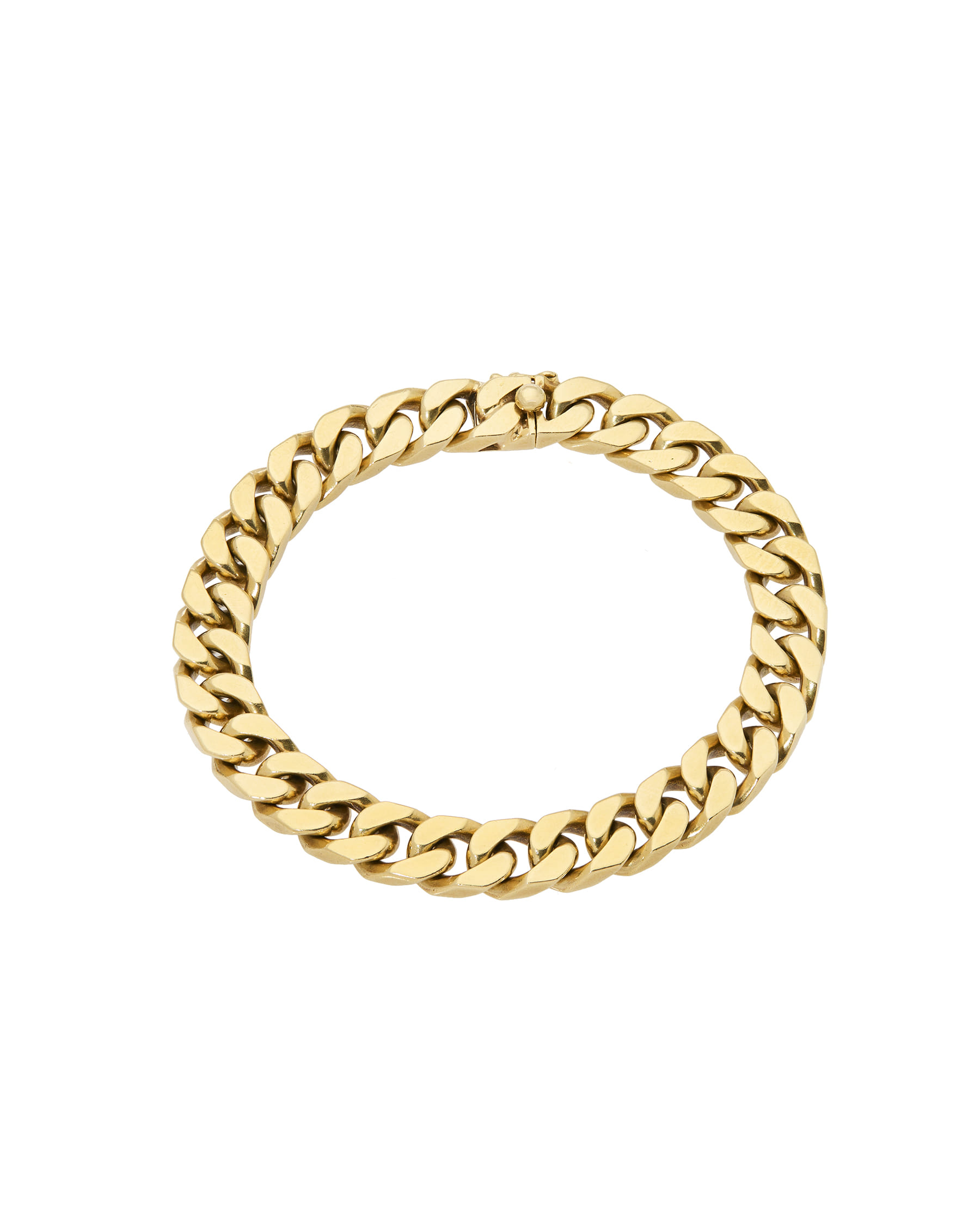 Bracciale bulgari maglia groumette in oro giallo-1