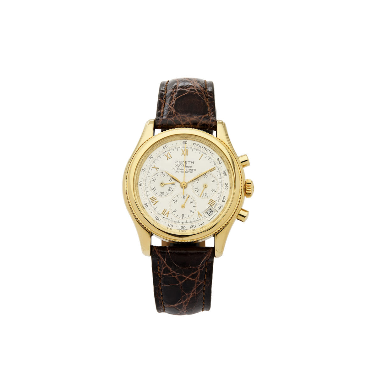 Zenith el primero chronograph oro 18kt ref 06210400-1