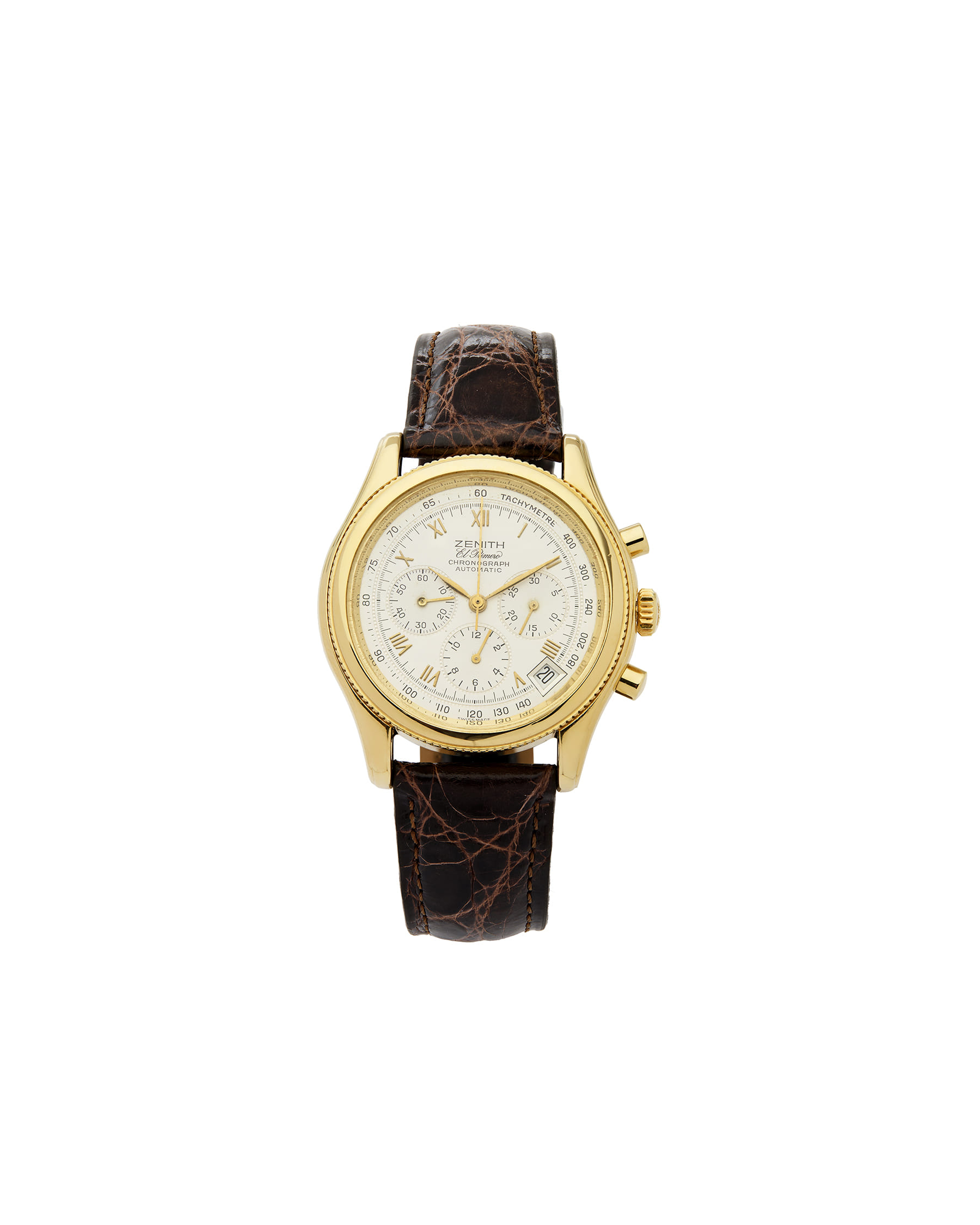 Zenith el primero chronograph oro 18kt ref 06210400-1