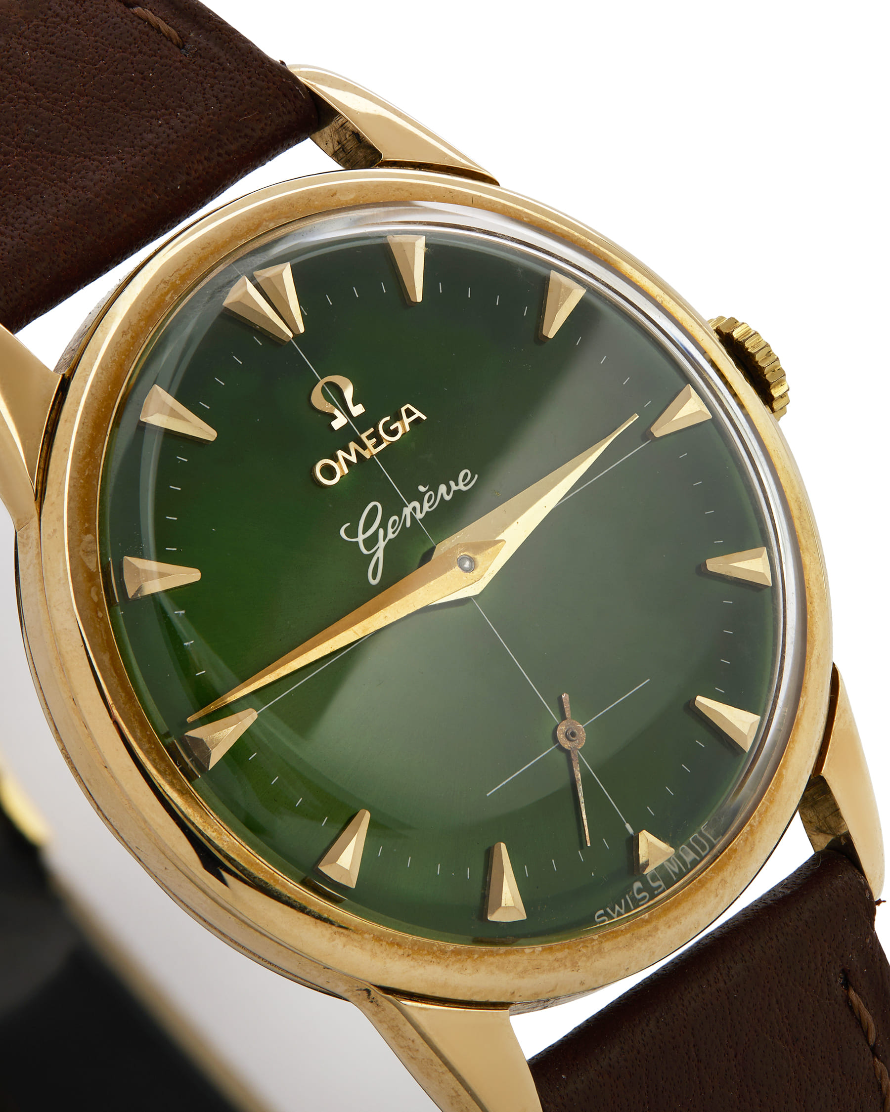 Omega genève gold 9kt 34 mm cal 267-2