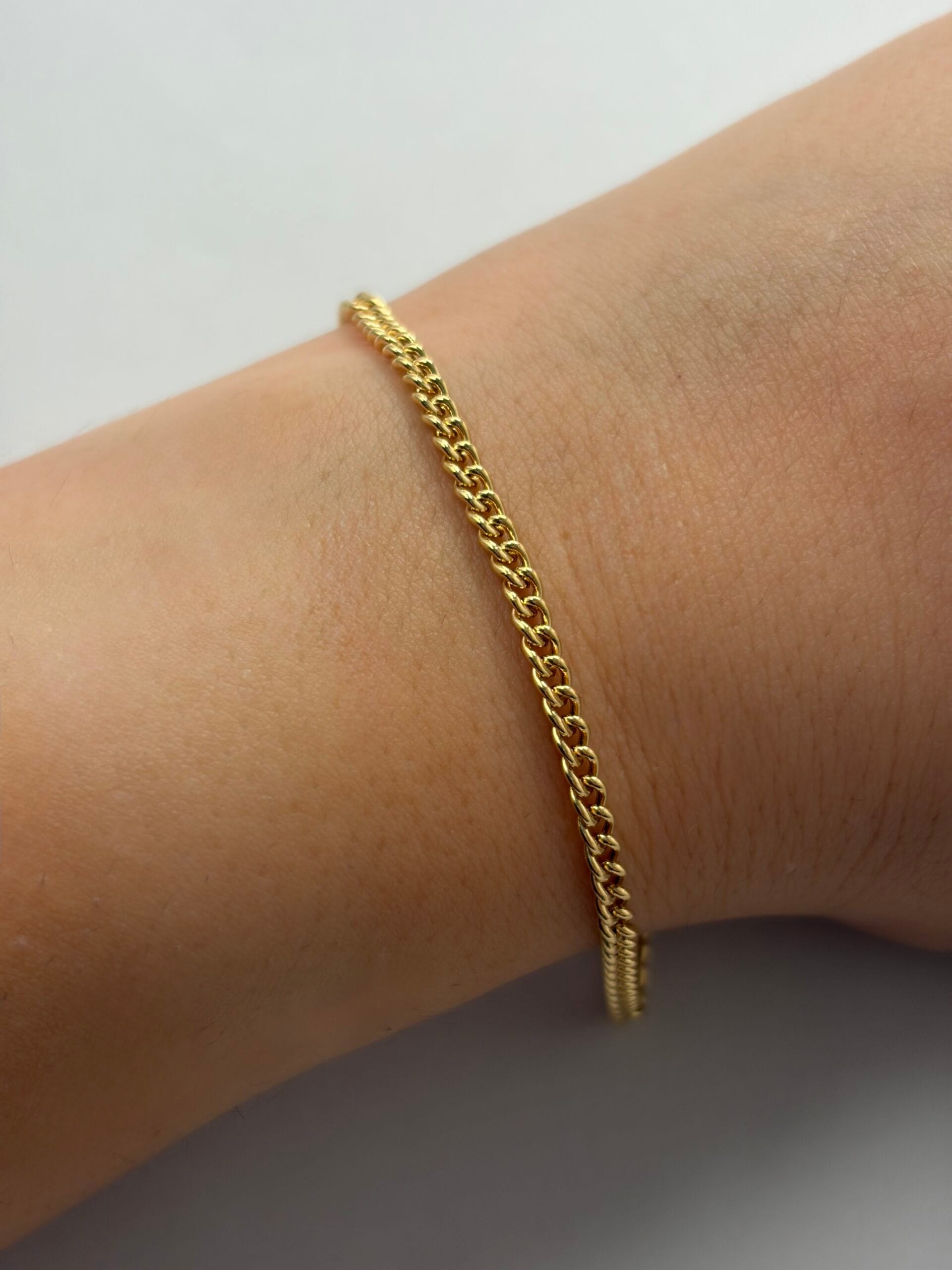Bracciale groumettina in oro giallo 18kt-3