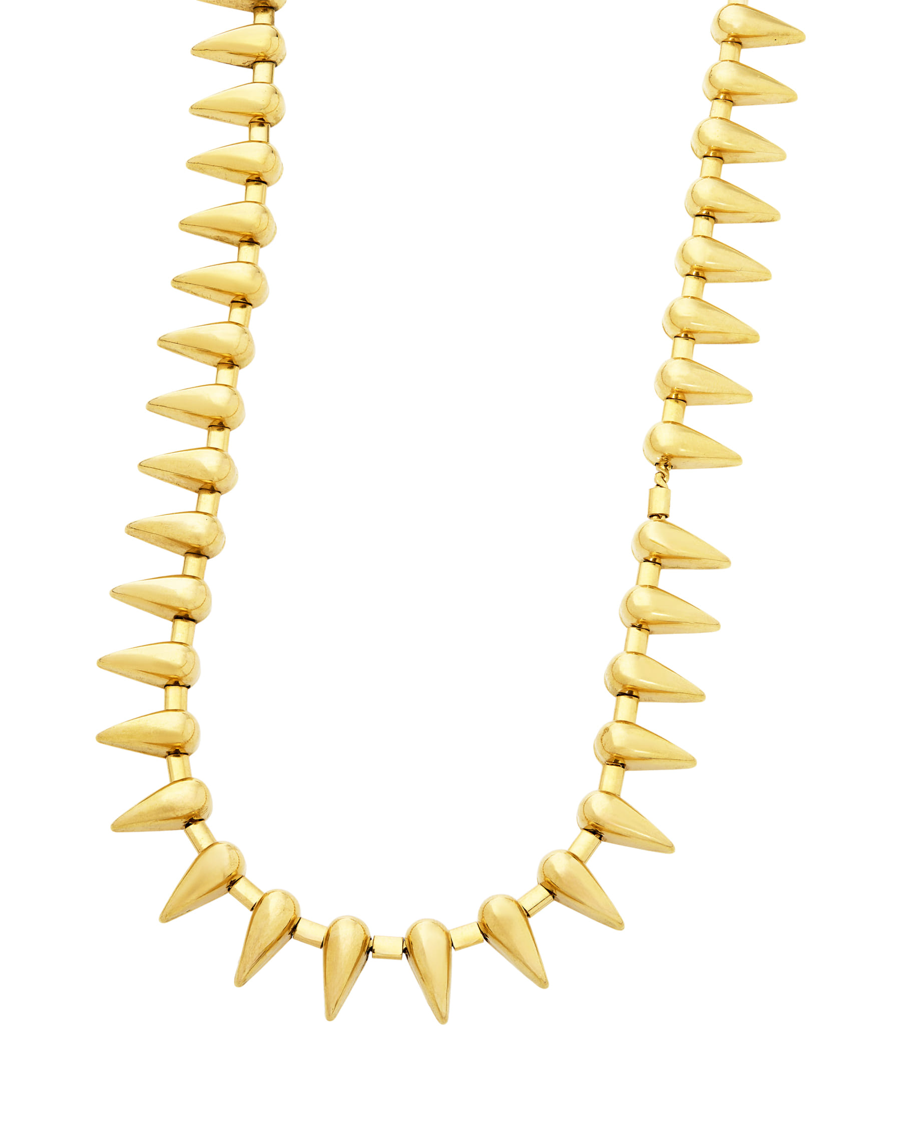 Collana spike in oro giallo 18kt-2