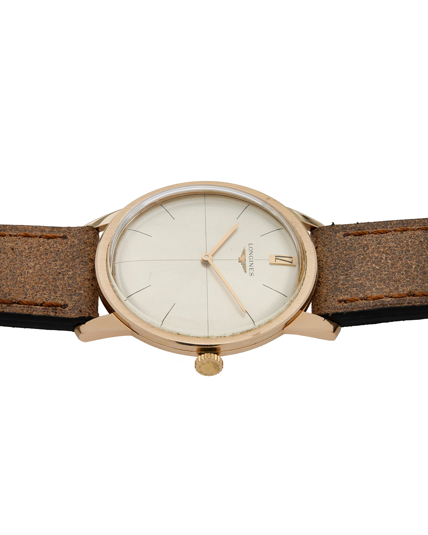 Longines calatrava classic vintage pink gold ref 7323-4
