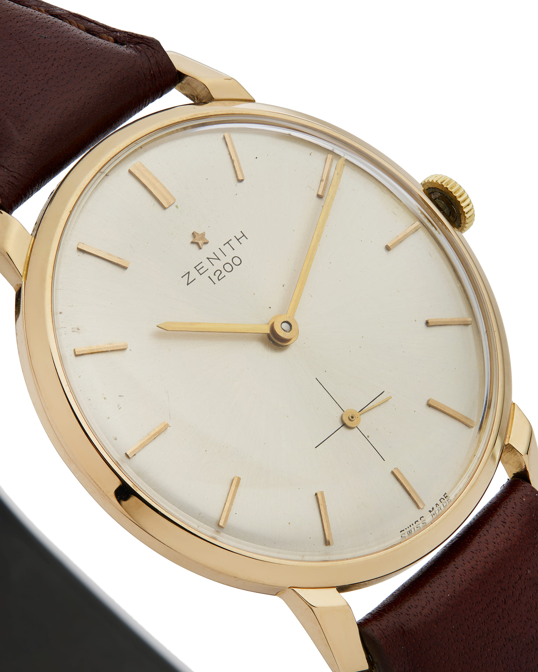 Zenith stellina 1200 oro 18kt 34 mm cal 40t-2