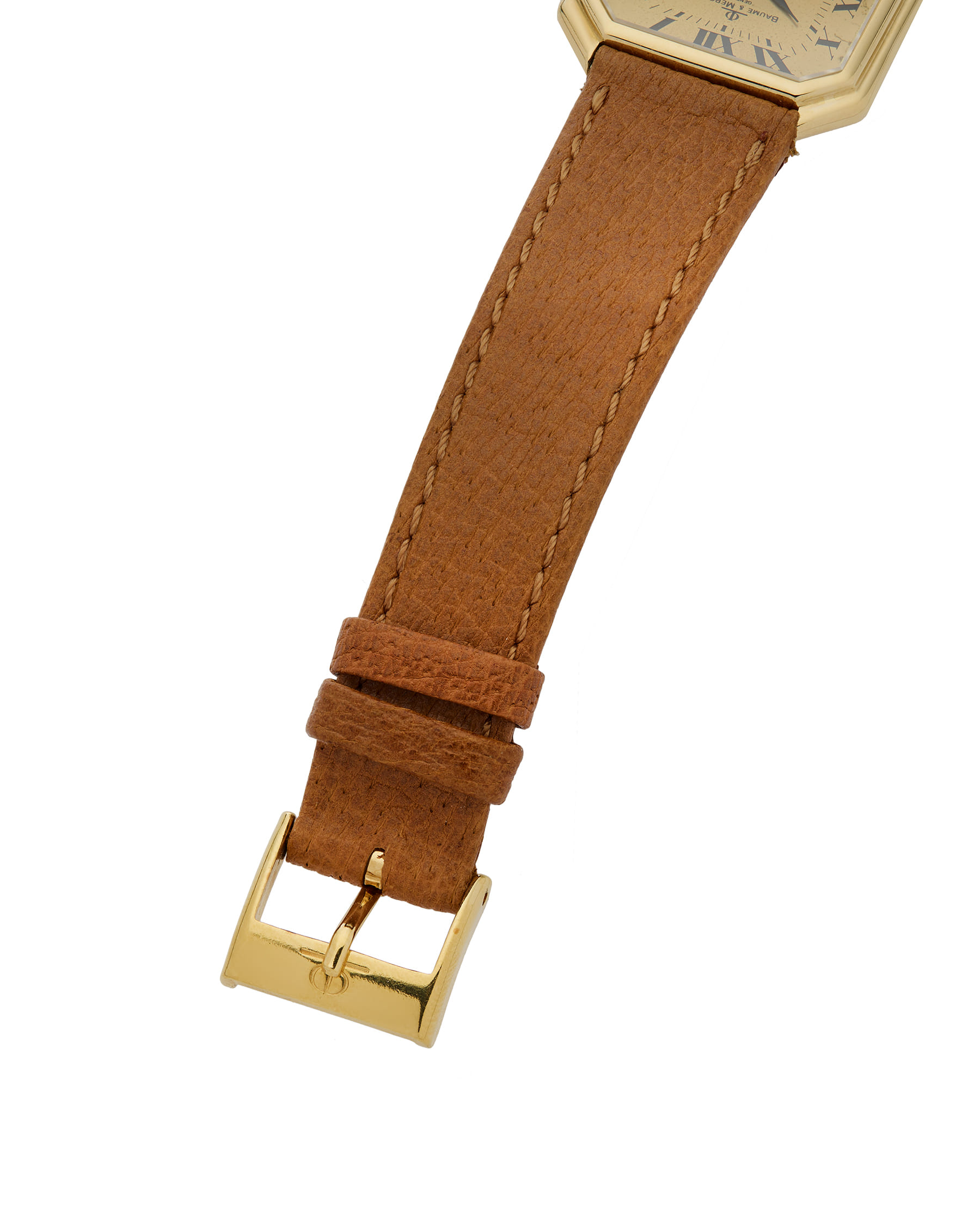 Baume & mercier ceinture 18k yellow gold 27 mm ref 38260-6