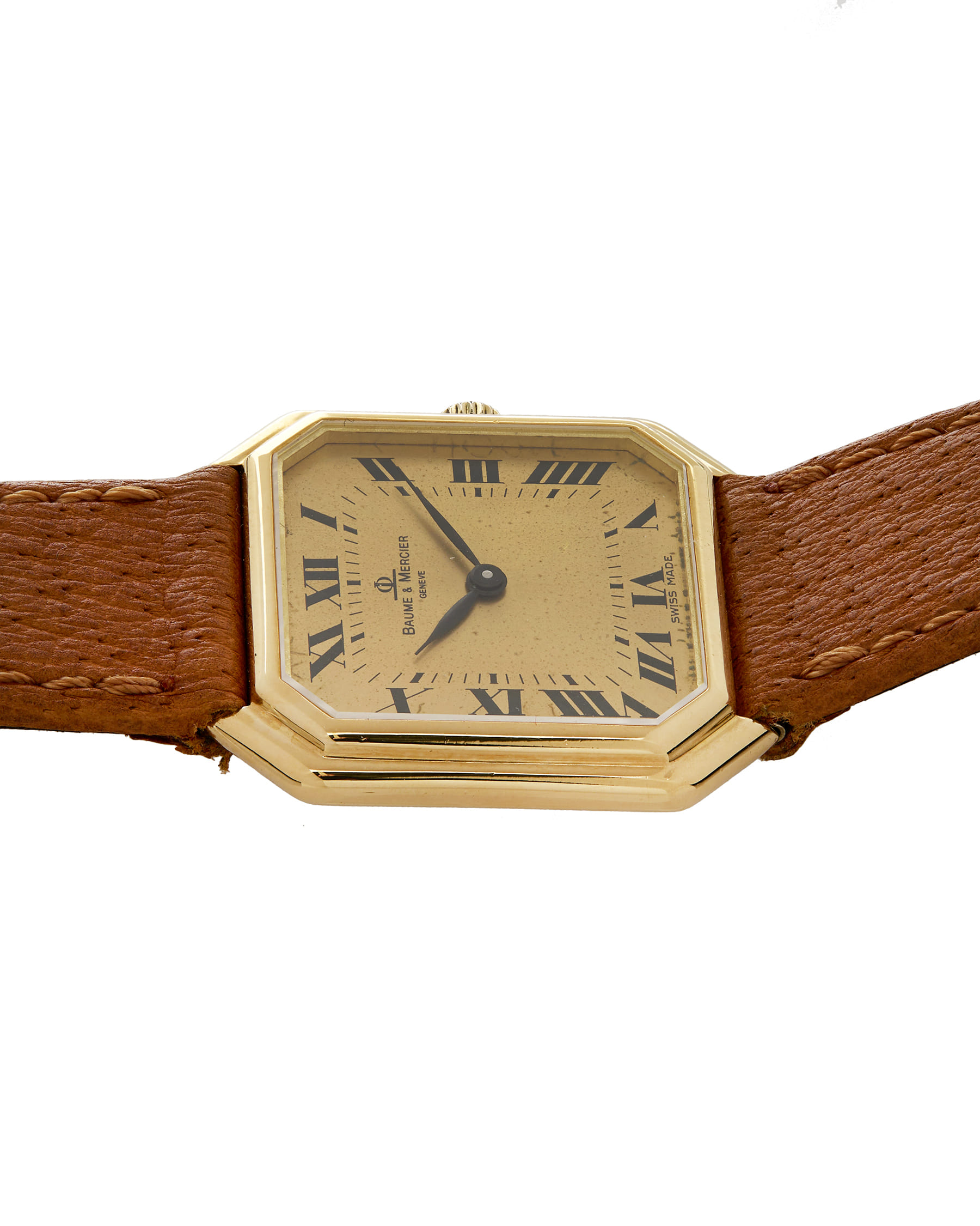 Baume & mercier ceinture 18k yellow gold 27 mm ref 38260-3