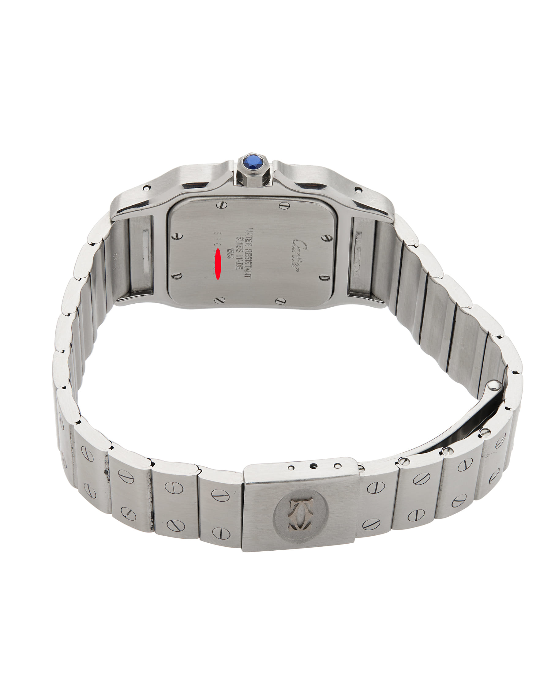 Cartier santos galbée ref 1564-5